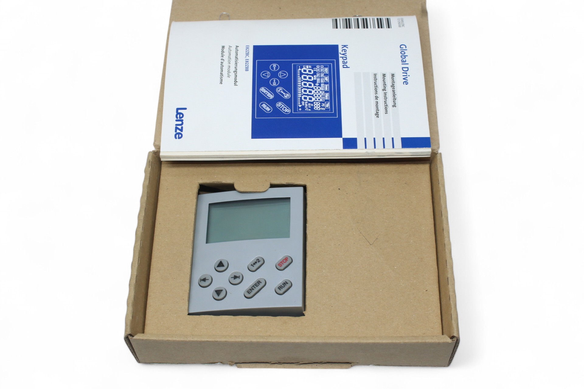 LENZE E82ZBC PROGRAMMING KEYPAD 00417192