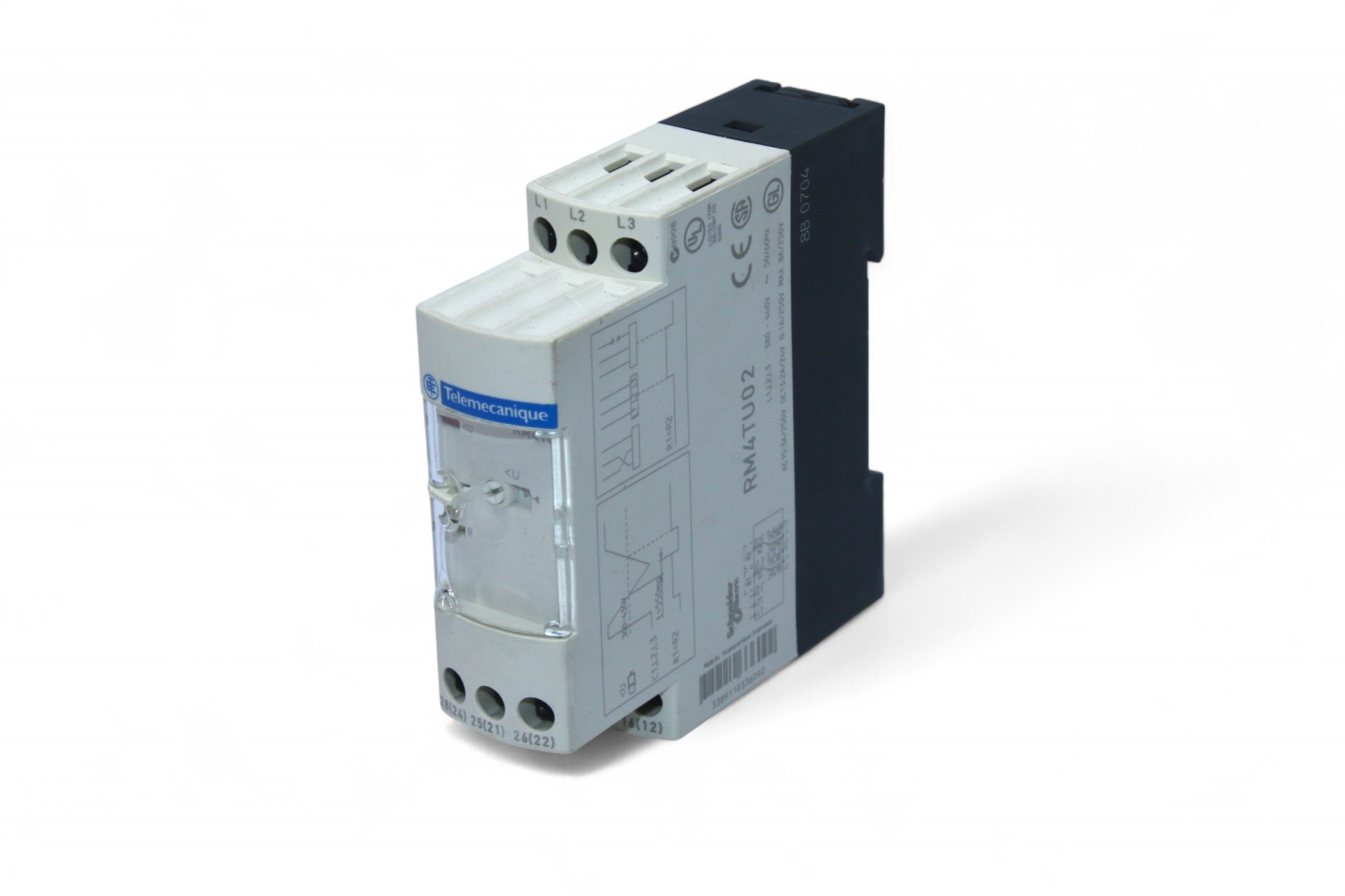 TELEMECANIQUE RM4 TU02 CONTROL RELAY 033609