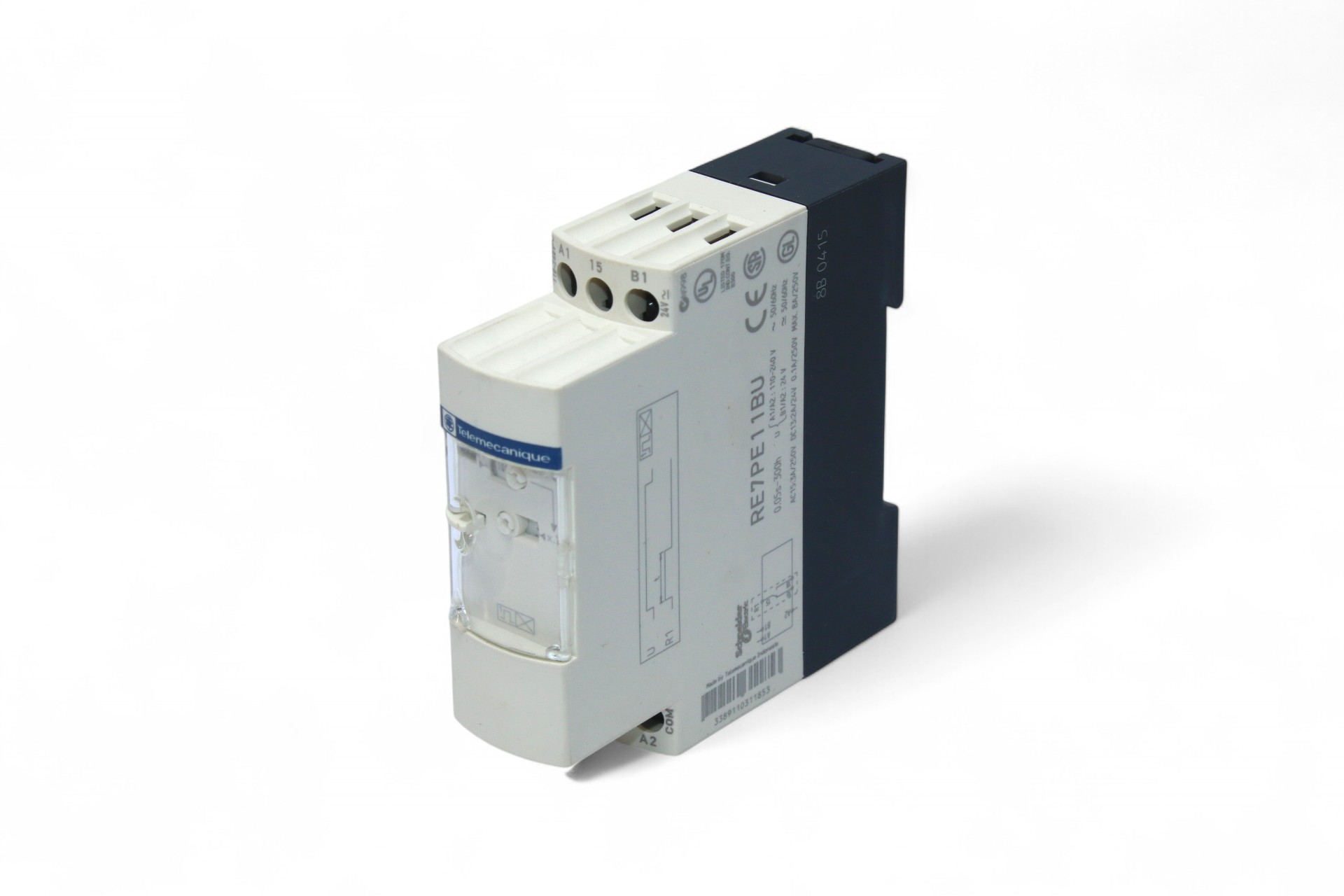 TELEMECANIQUE RE7 PE11BU TIMER RELAY 031185 (0.05S...300H)
