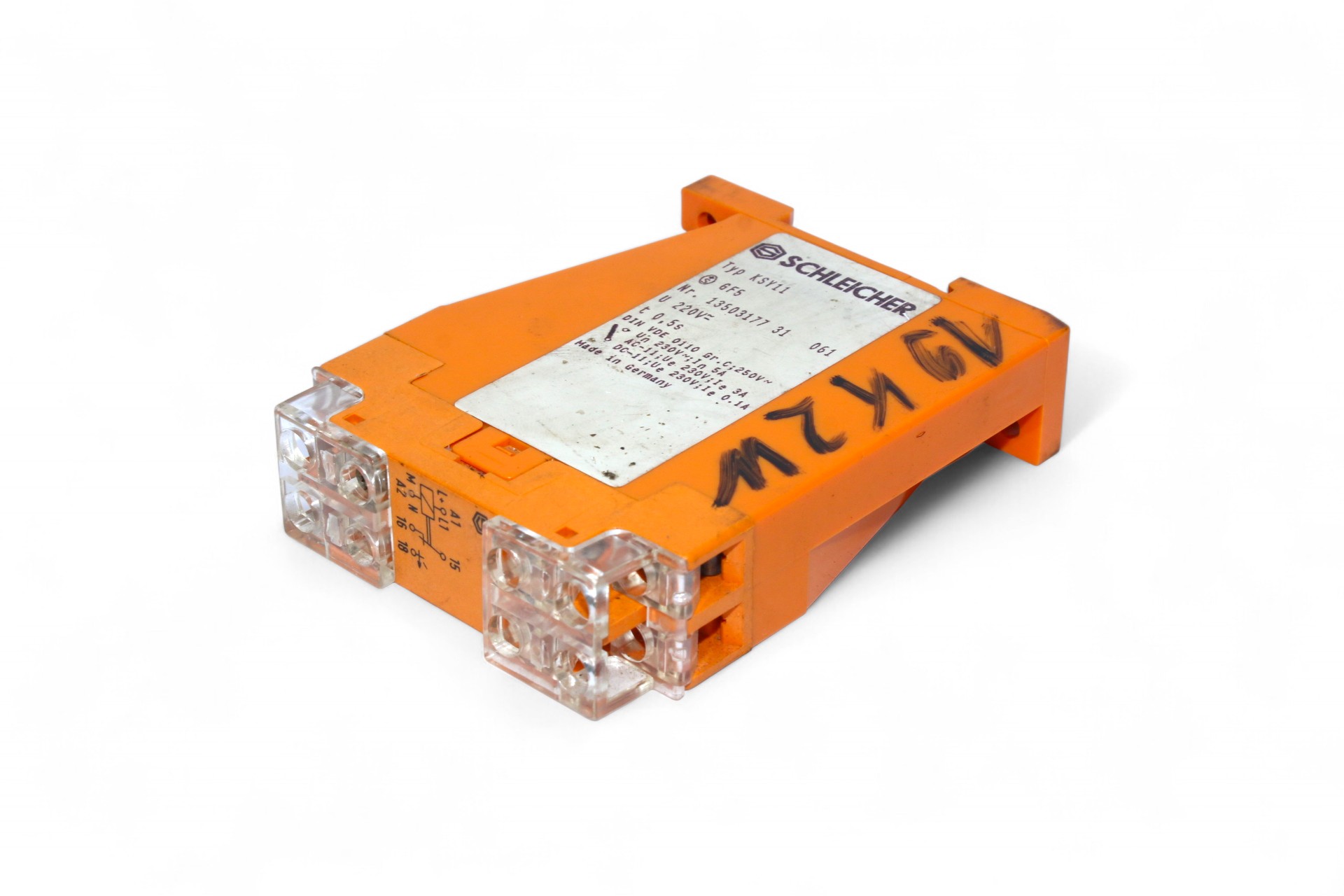 SCHLEICHER KSY 11 TIME RELAY 13503177 31 (0.5 Sec)