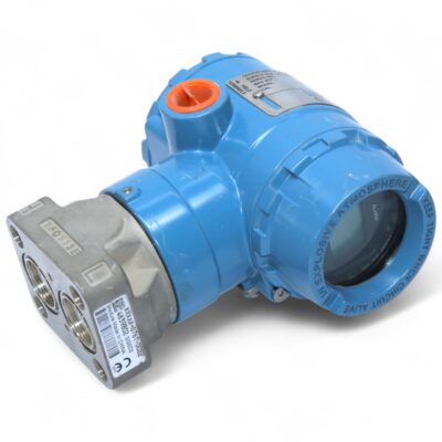 Manufacturer: ROSEMOUNT Type: PRESSURE TRANSMITTER Model: 2051C02A02A1AS5E1M5D4C104 Operating Voltage: 10.5 to 42.4 VDC Current Output: 4 to 20 mA Max Working Pressure: 3626 PSI / 250 BAR