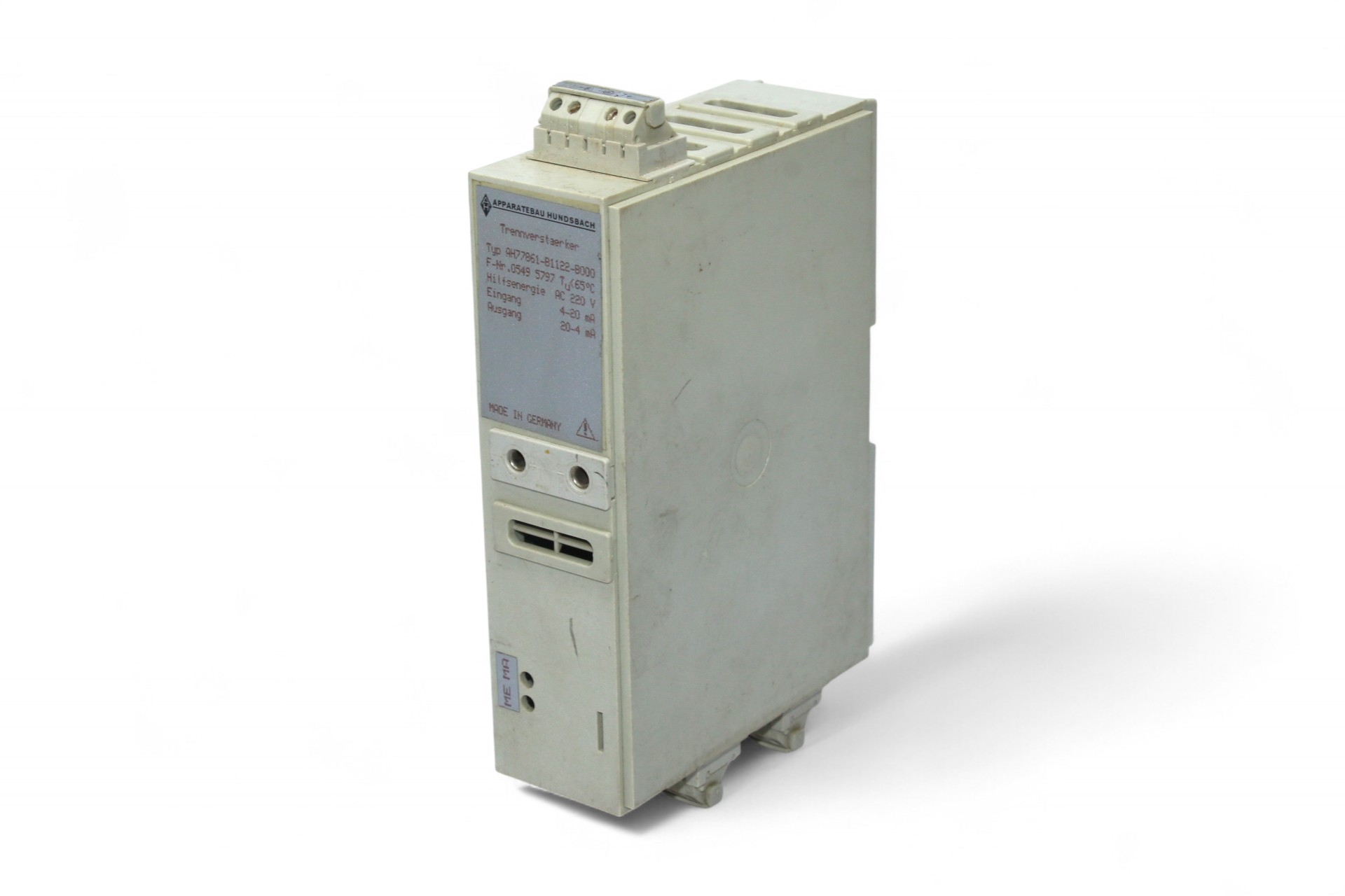 APPARATEBAU HUNDSBACH AH77861-B1122-B000 CONTROL MODULE