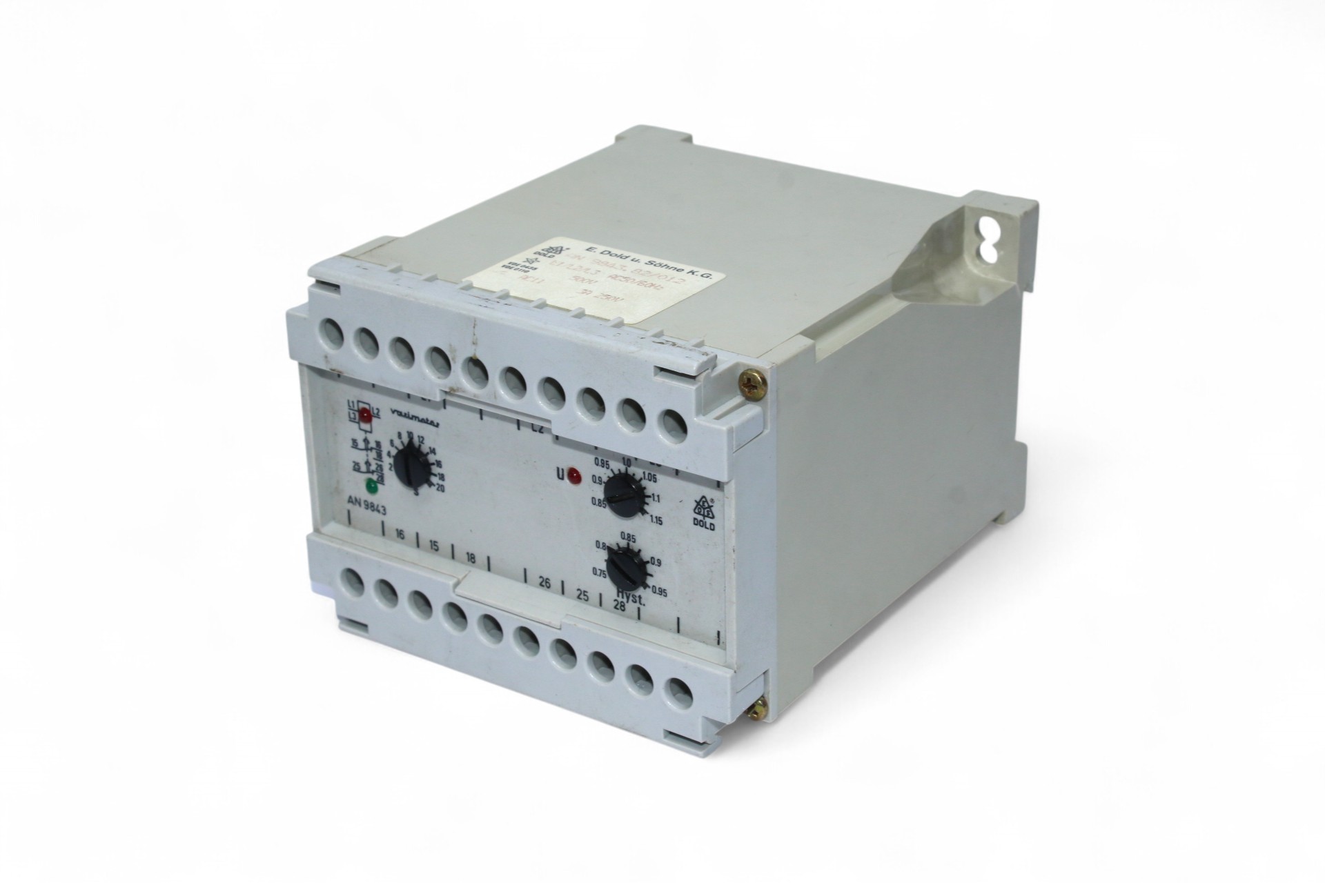 DOLD AN 9843.82/012 VOLTAGE RELAY