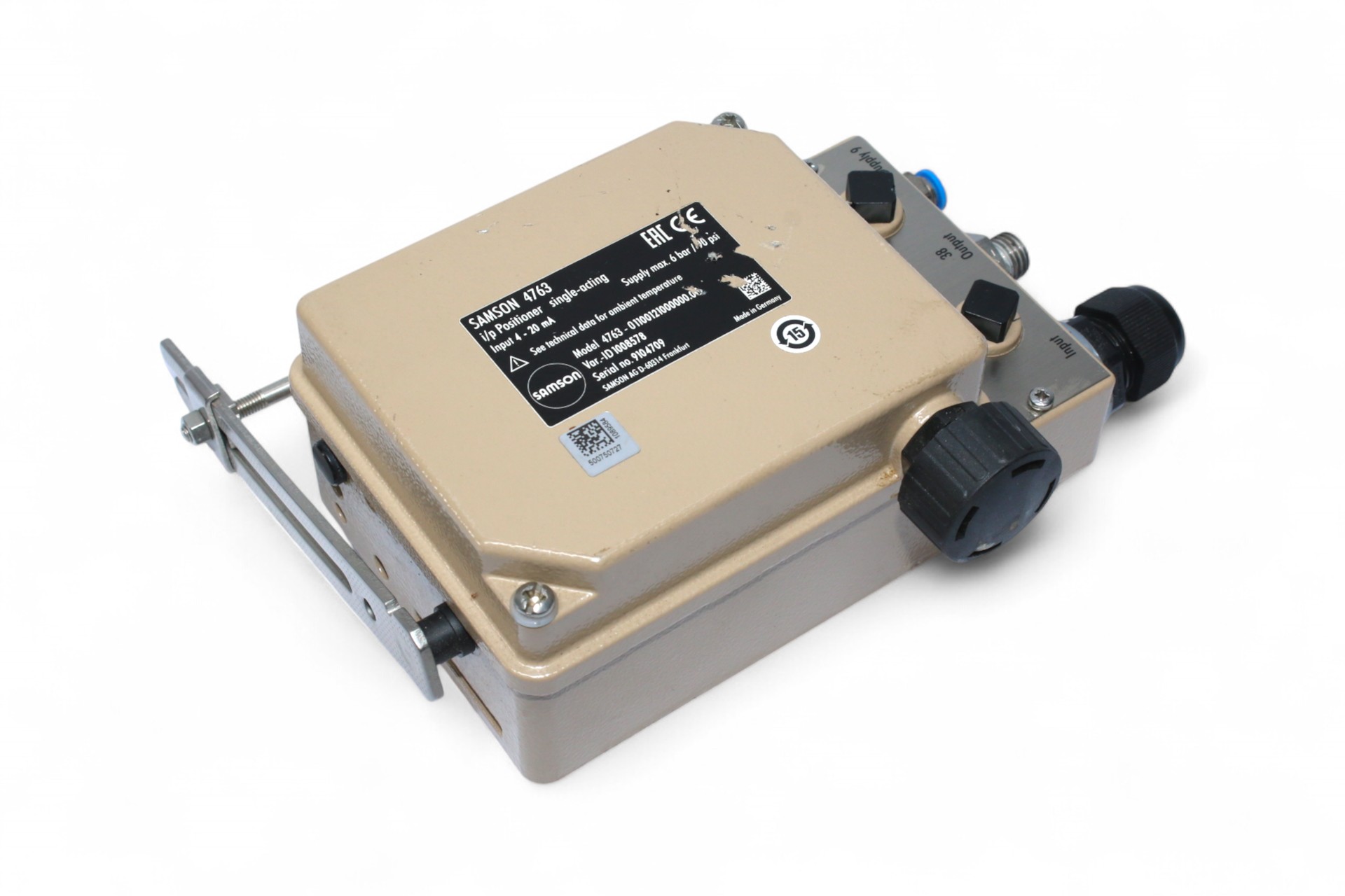 SAMSON 4763 ELECTRO PNEUMATIC POSITIONER 4763-01200121000000.05