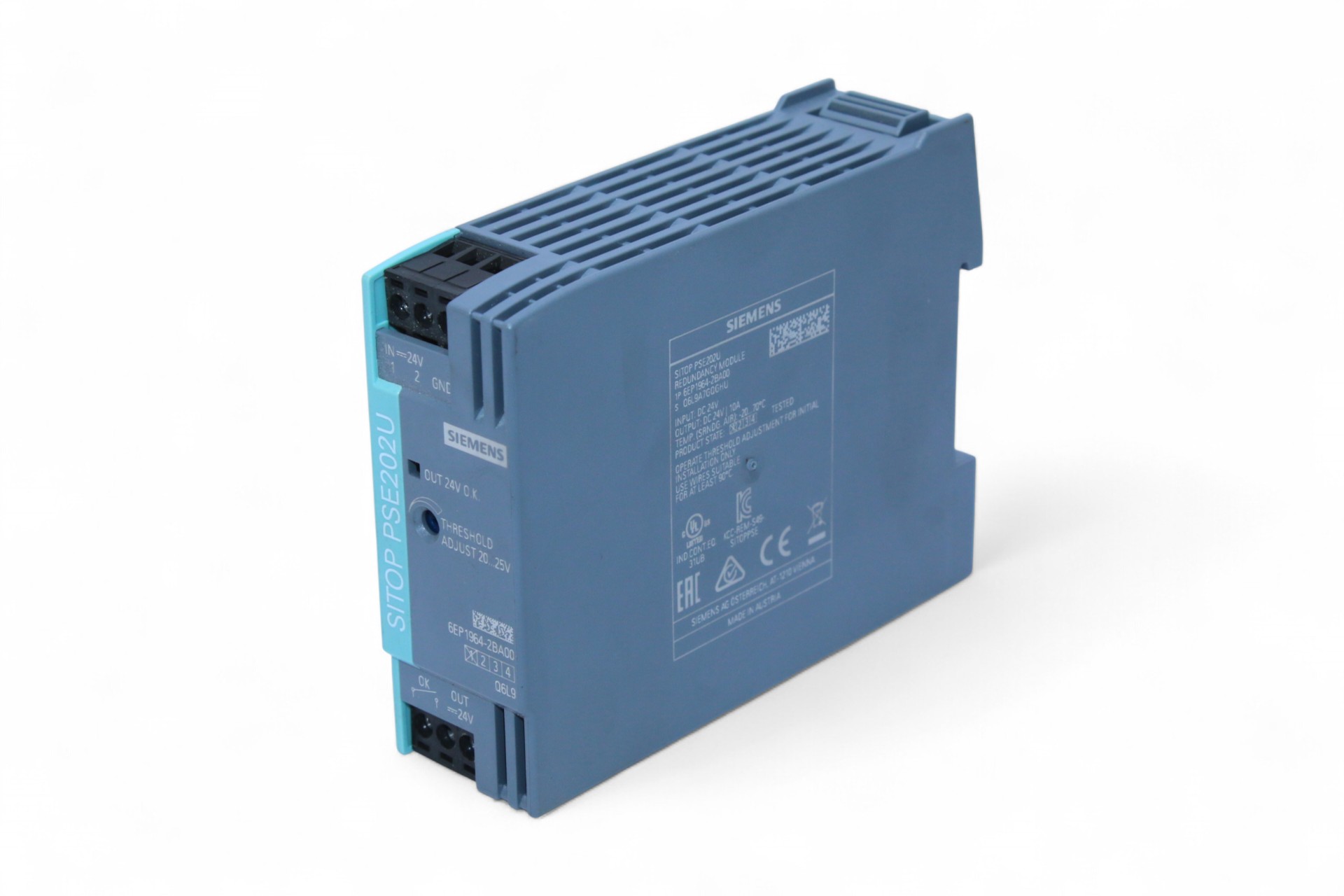 SIEMENS 6EP1964-2BA00 REDUNDANCY MODULE SITOP PSE202U