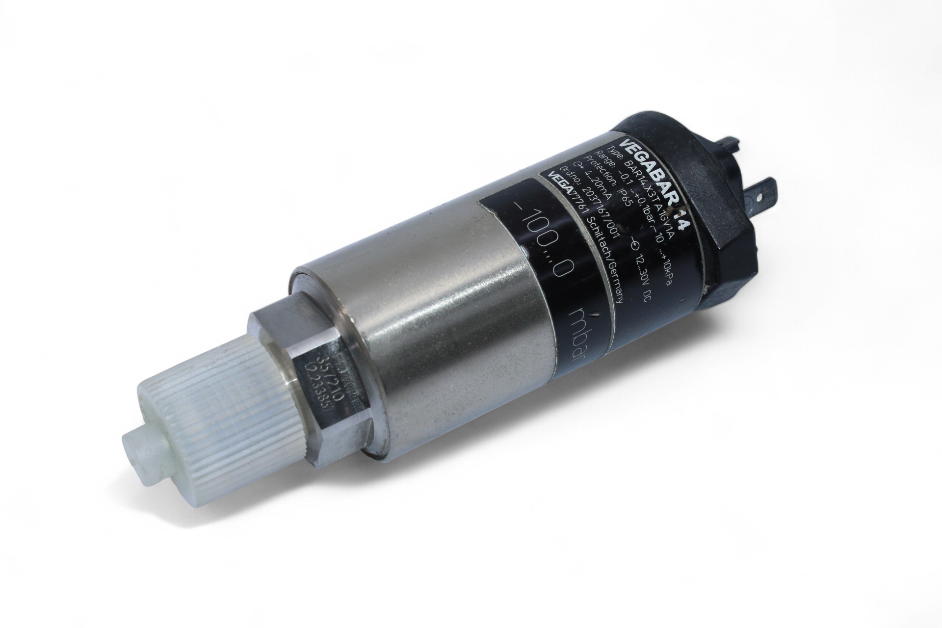 VEGA VEGABAR14 PRESSURE TRANSMITTER BAR14.X3TA1GV1A (-1…0.1 bar)