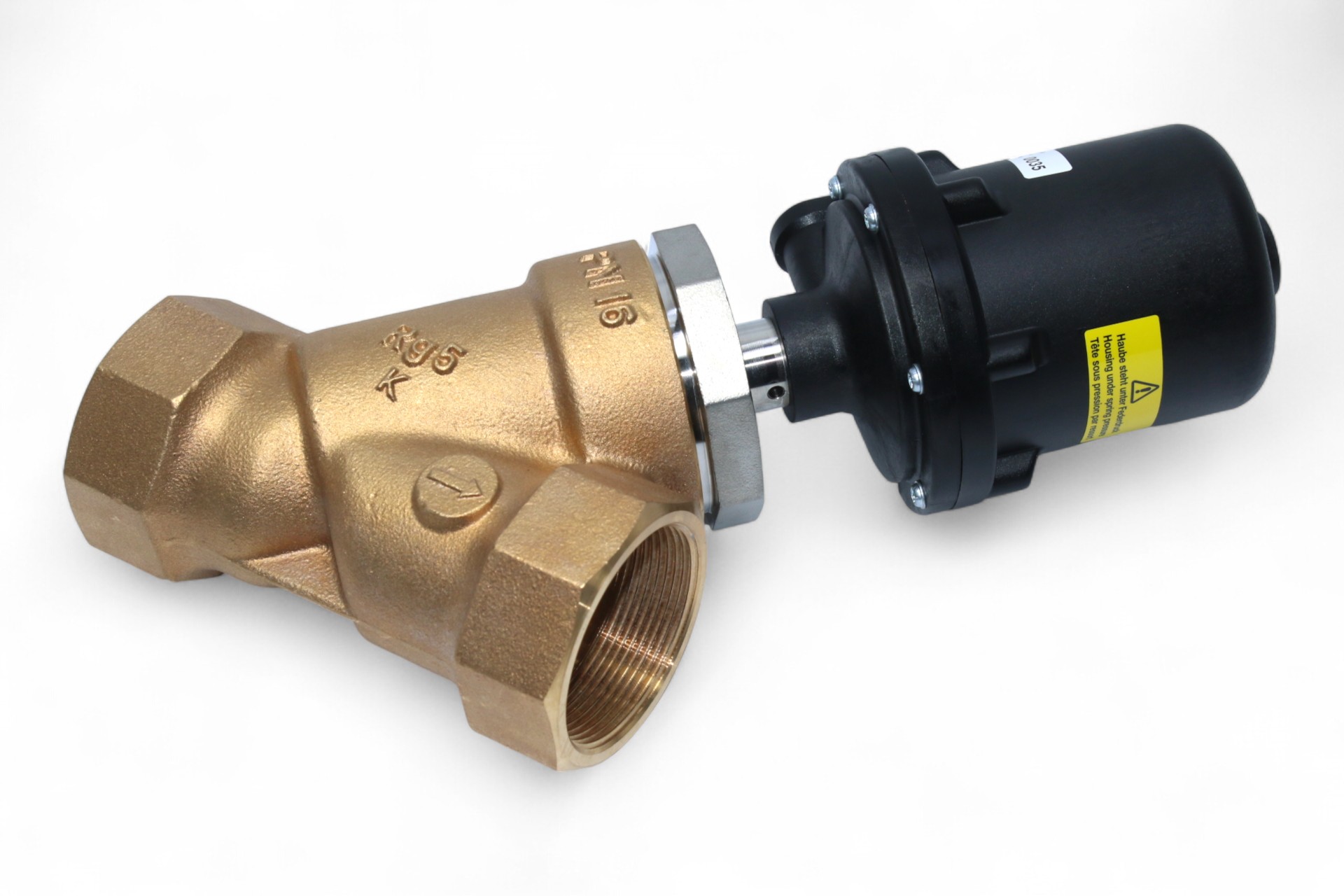 GEMU 554 50D 1 9 51 1 ANGLE SEAT GLOBE VALVE 88045535 (DN50)