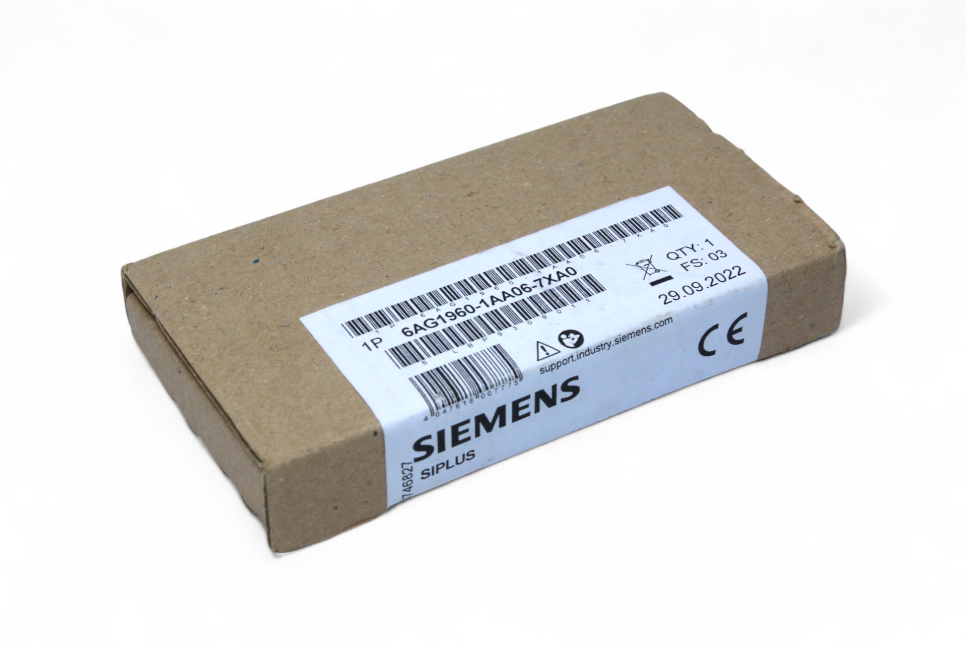 SIEMENS 6AG1960-1AA06-7XA0 SYNCHRONIZATION SUBMODULE S7-400