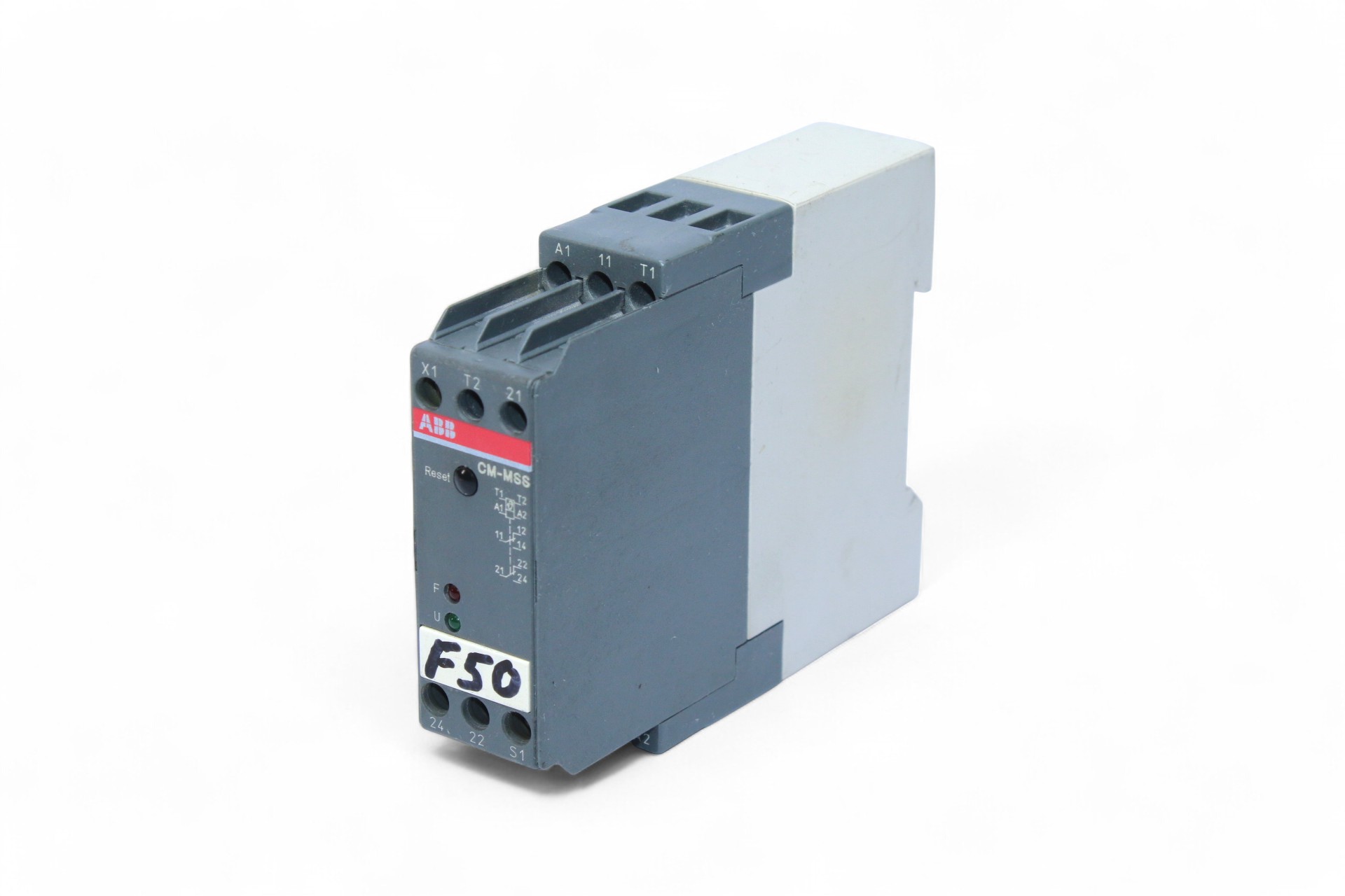 ABB CM-MSS TEMPERATURE MONITOR RELAY 1SVR430811R1300
