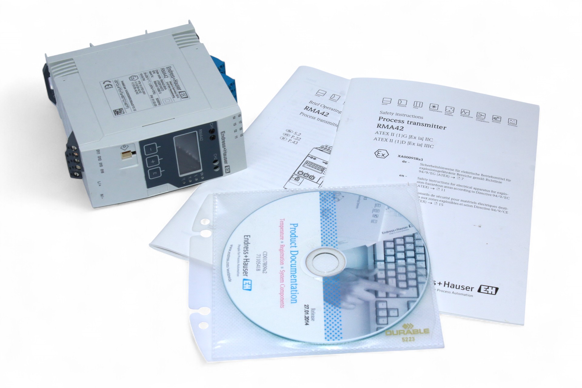 Endress+Hauser RMA42-BHA PROCESS TRANSMITTER WITH CONTROL UNIT RMA42