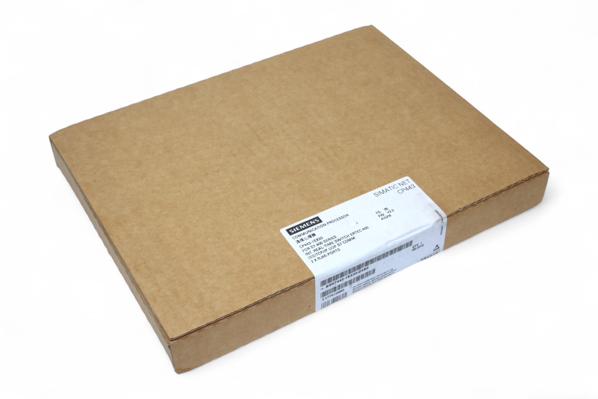 SIEMENS 6GK7443-1EX20-0XE0 COMMUNICATIONS PROCESSOR