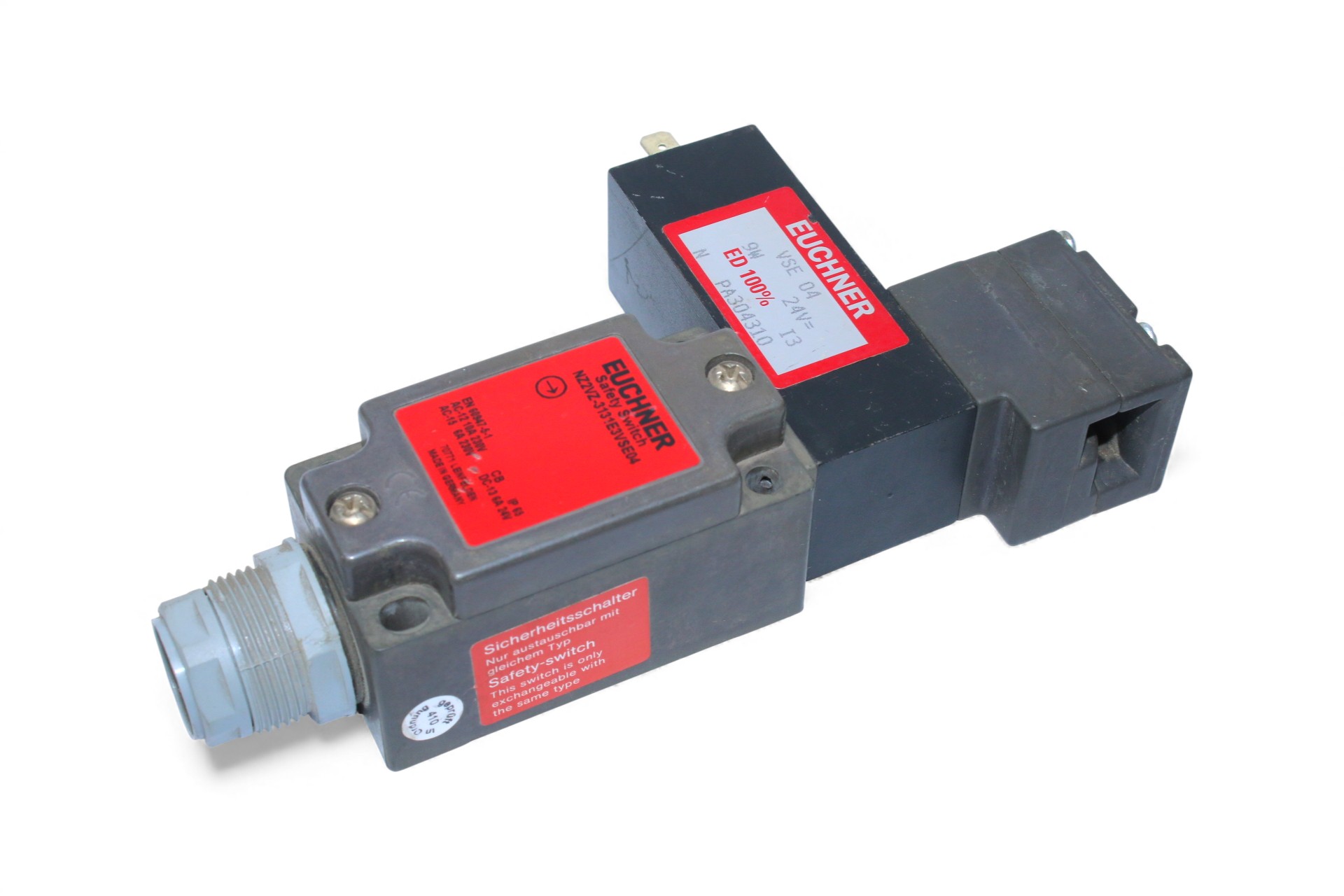 EUCHNER NZ2VZ-3131E3VSE04 SAFETY SWITCH 074474