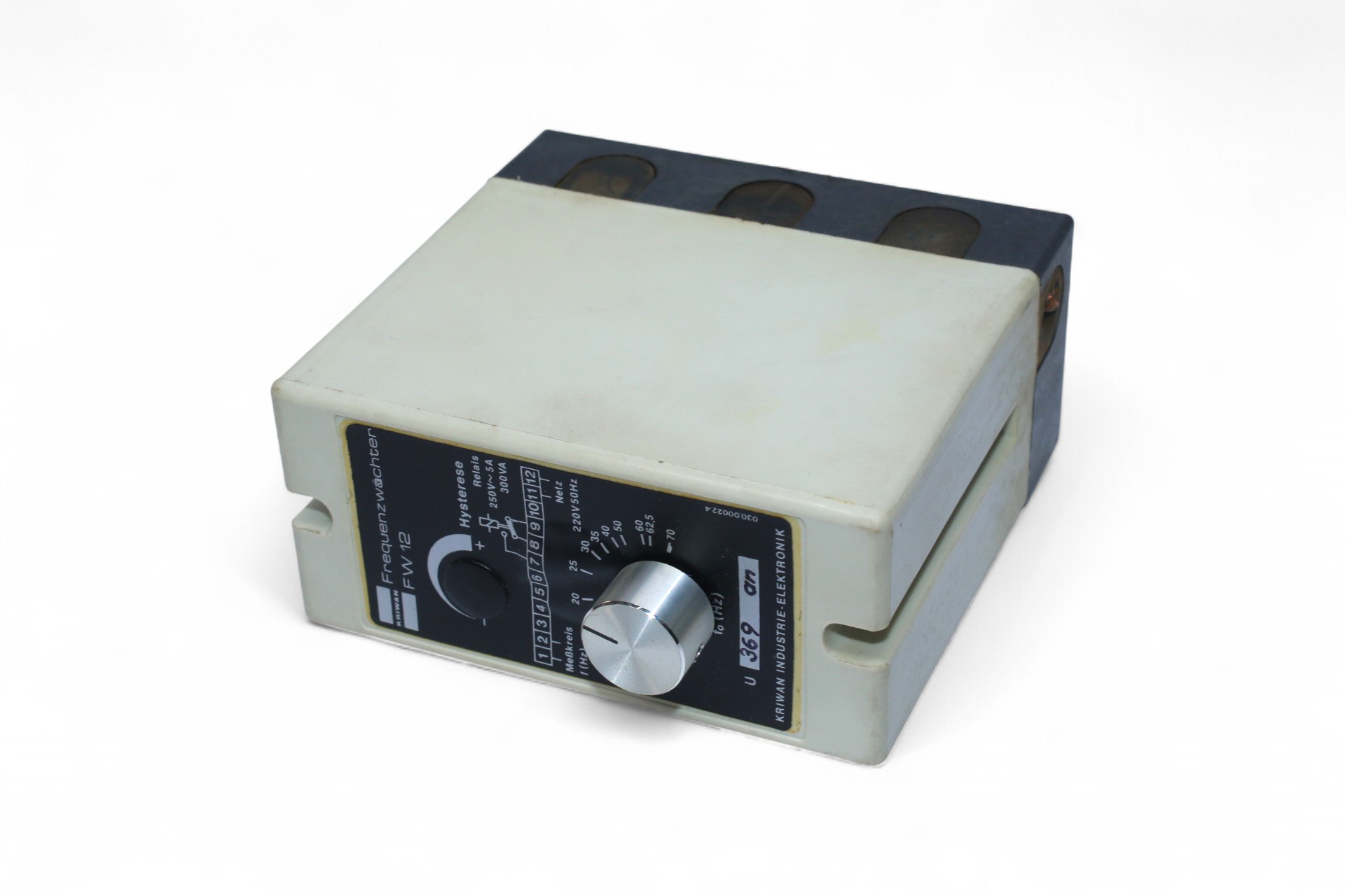 KRIWAN FW 12 FREQUENCY MONITOR