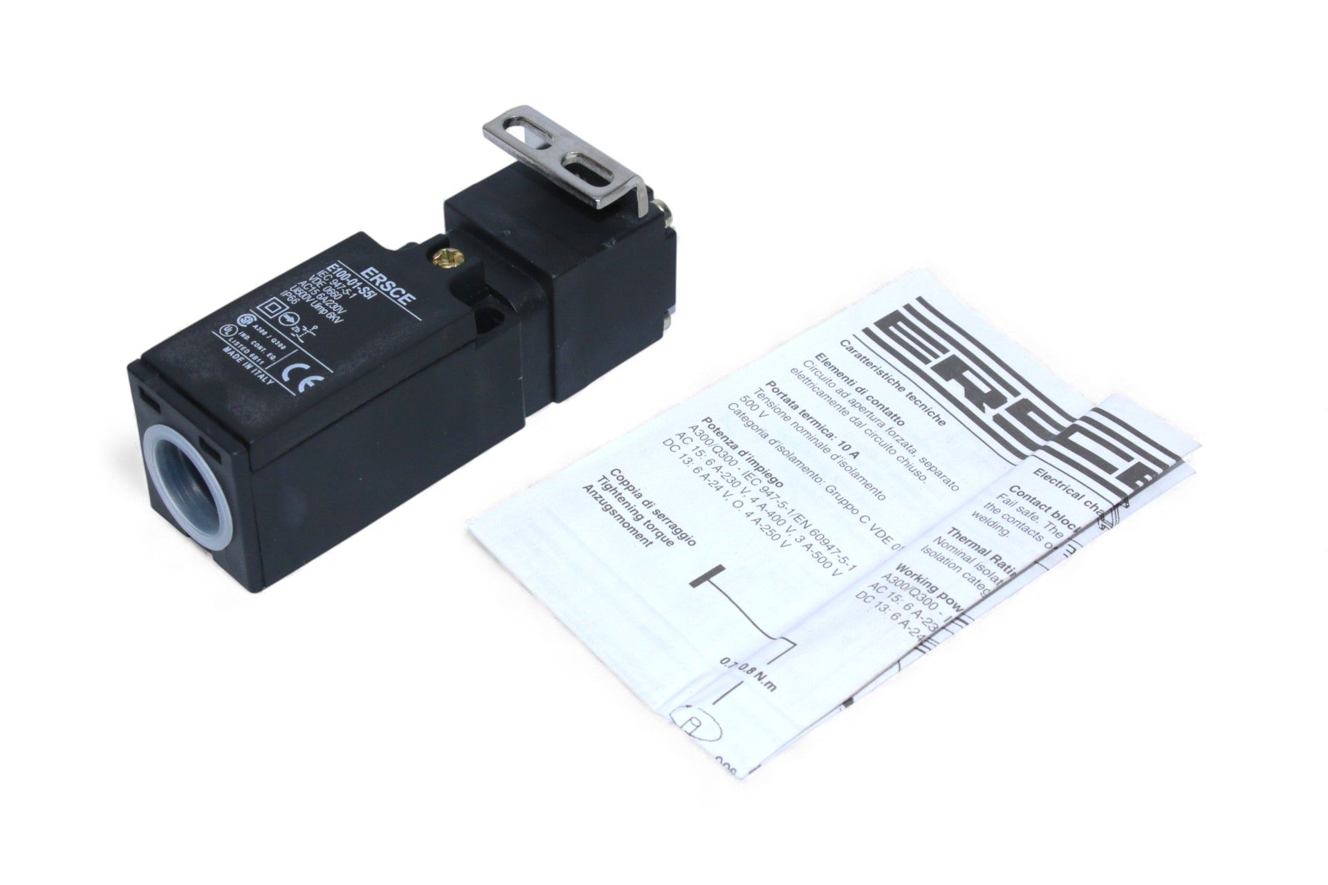 ERSCE E100.01.S5I KEY ACTUATED SWITCH
