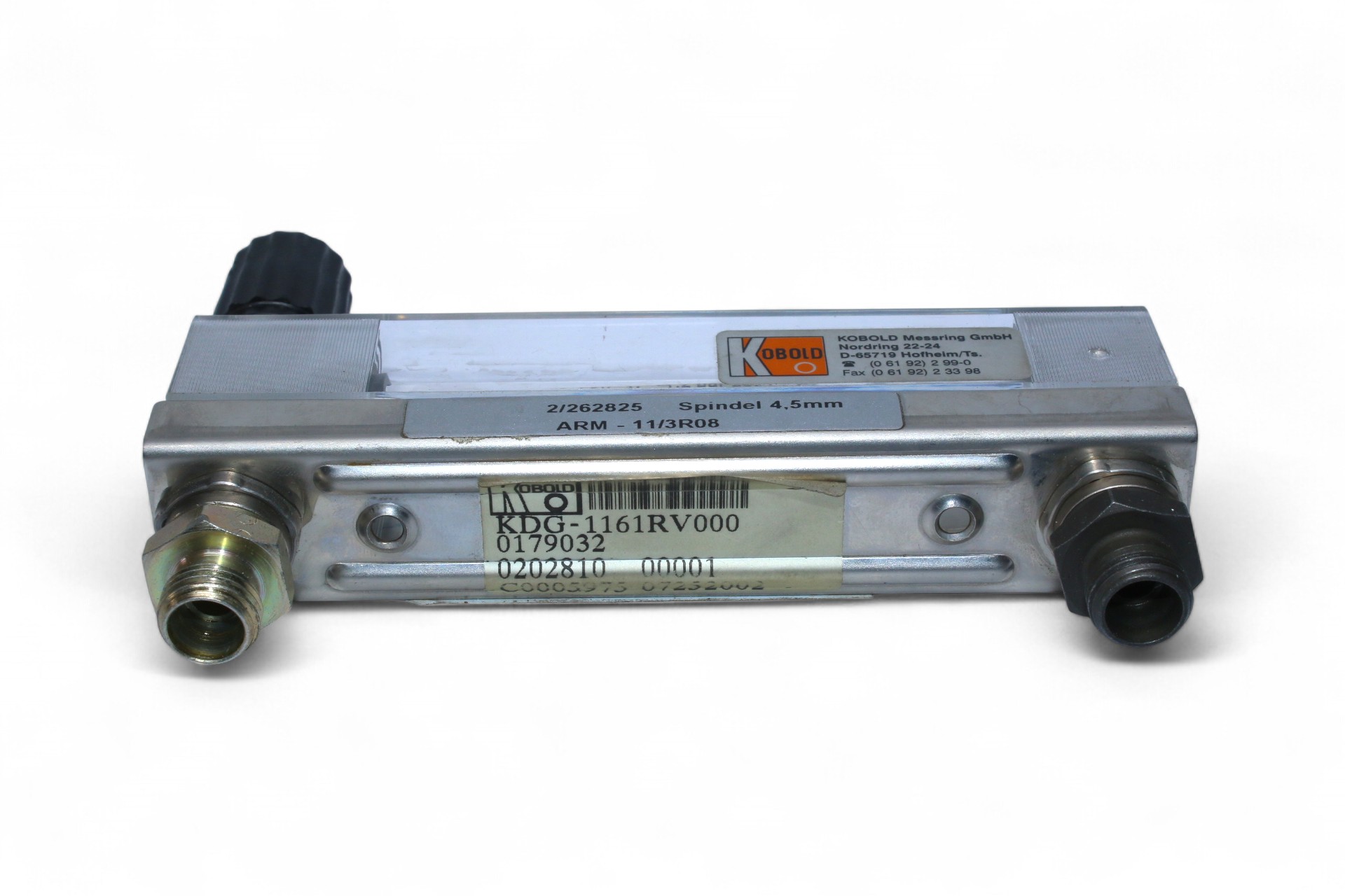 KOBOLD KDG-1161RV000 FLOW METER 0179032