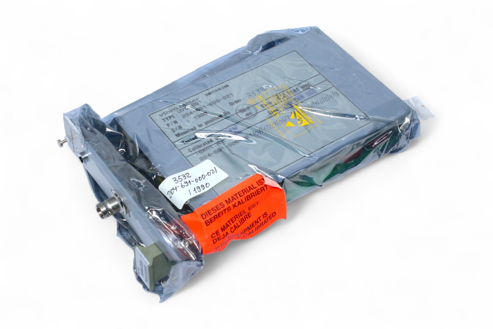VIBRO-METER UVC 691 VIBRATION PROCESSOR 204-691-000-021