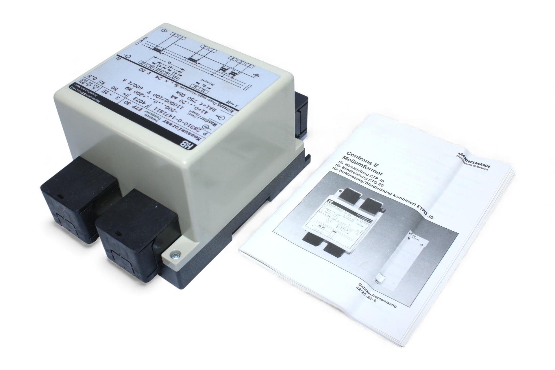 HARTMANN & BRAUN ETP 30 TRANSDUCER P 28310-01471811