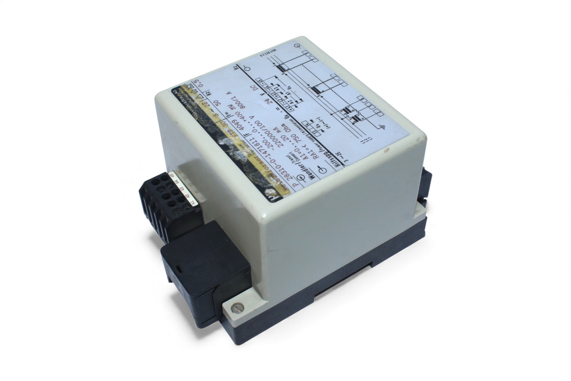 HARTMANN & BRAUN ETP 30 TRANSDUCER P 28310-01471811