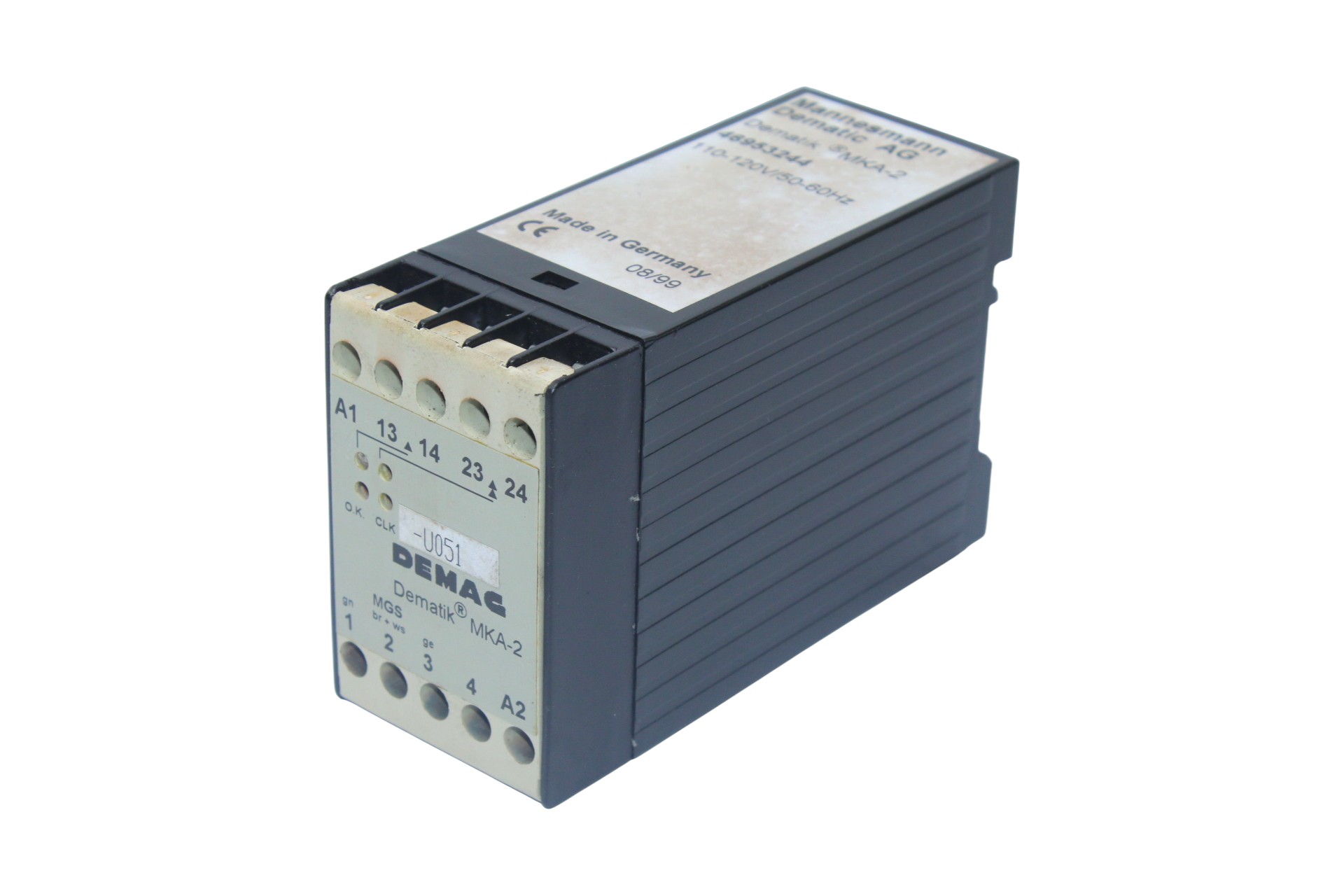 DEMAG MKA-2 CONTACT EVALUATOR 46953244 110-120 V