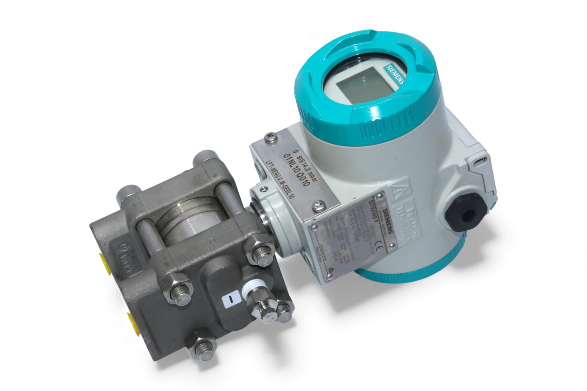 SIEMENS 7MF4433-1CB22-1AD7-Z DIFFERENTIAL PRESSURE ‎TRANSMITTER