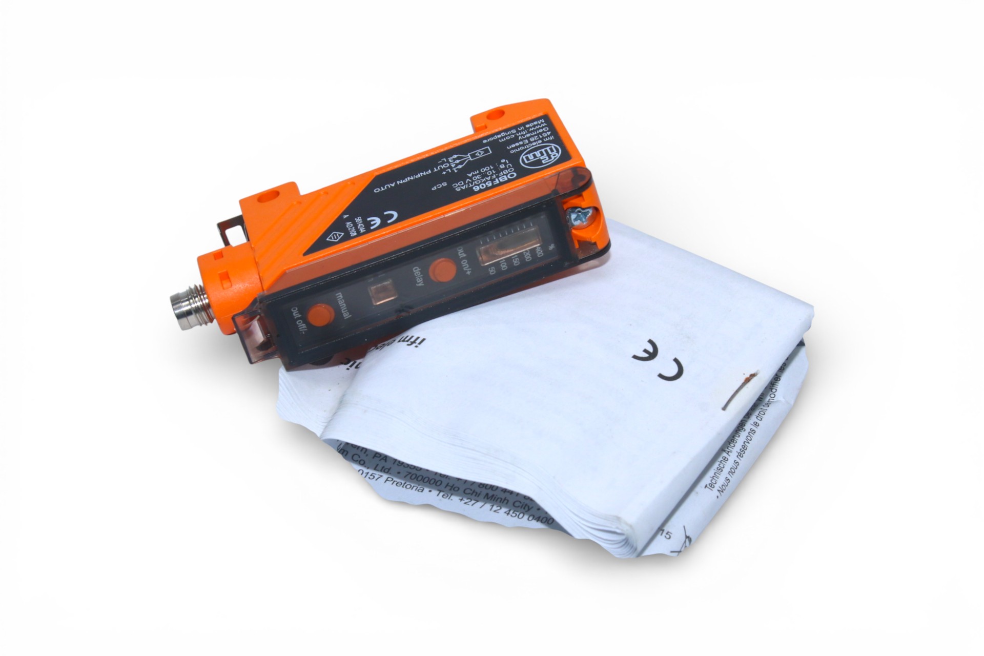 IFM OBF506 FIBRE-OPTIC AMPLIFIER OBF-FAKG/T/AS