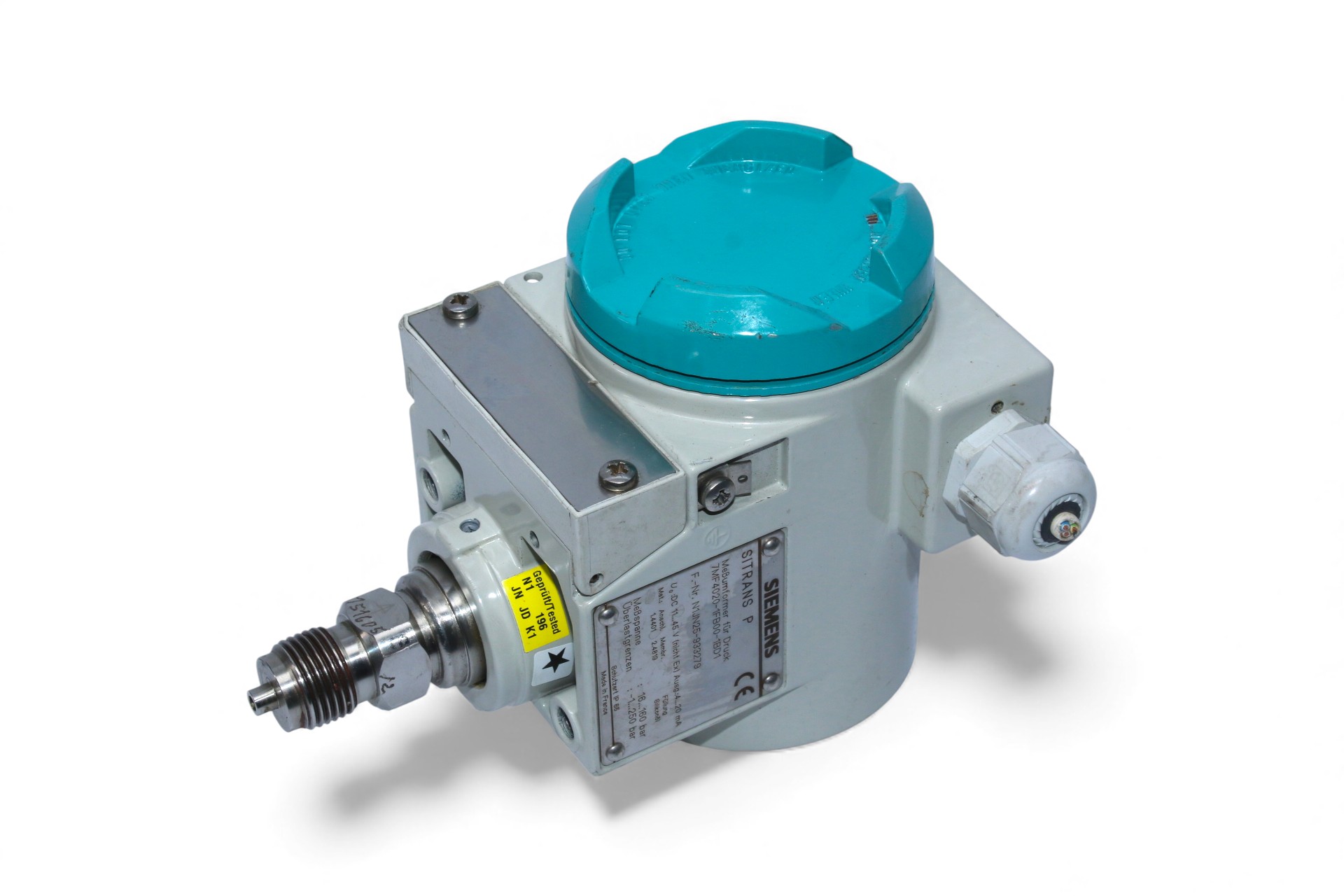 SIEMENS 7MF4020-1FB00-1BD1 PRESSURE ‎TRANSMITTER