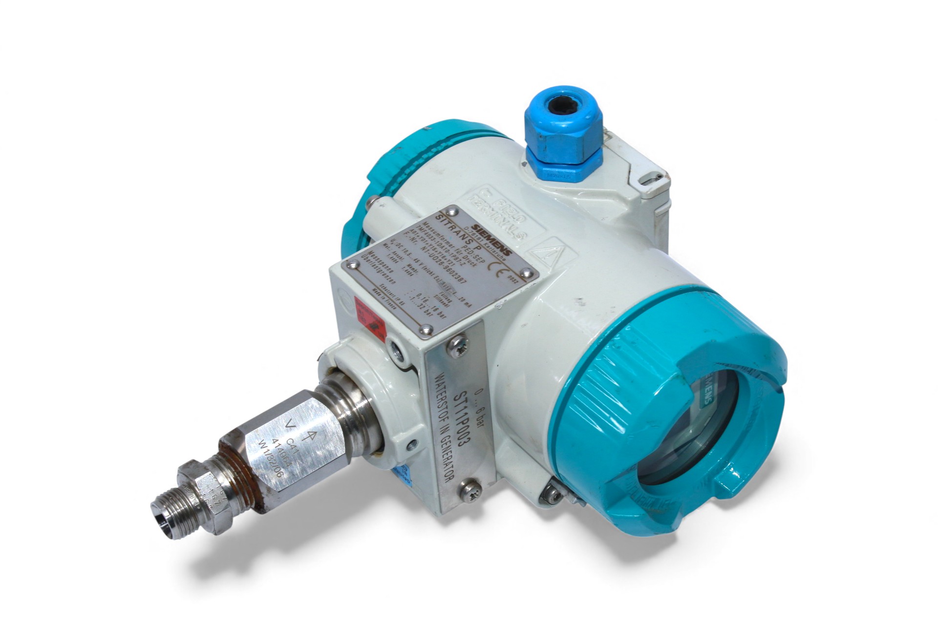 SIEMENS 7MF4033-1DA10-1PB7-Z PRESSURE ‎TRANSMITTER