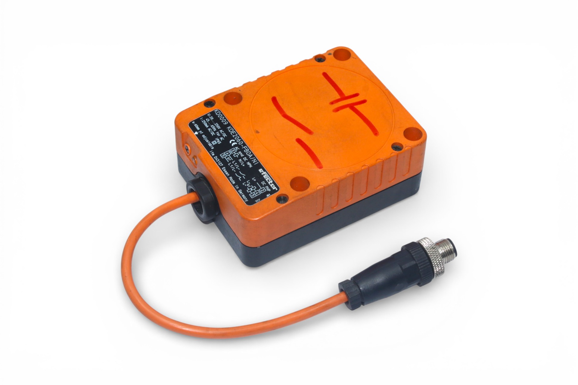 IFM KD0009 CAPACITIVE SENSOR KDE2060-FBOA/NI