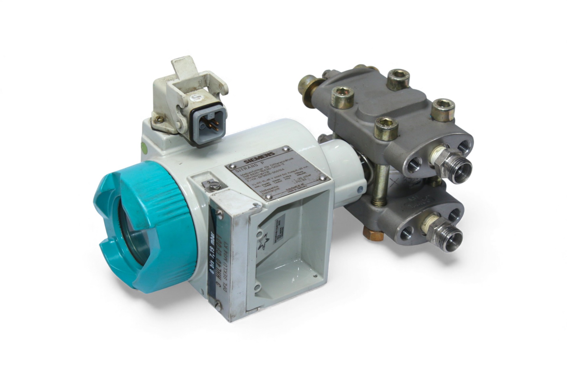 SIEMENS 7MF4420-1BA20-1AD3-Z DIFFERENTIAL PRESSURE ‎TRANSMITTER