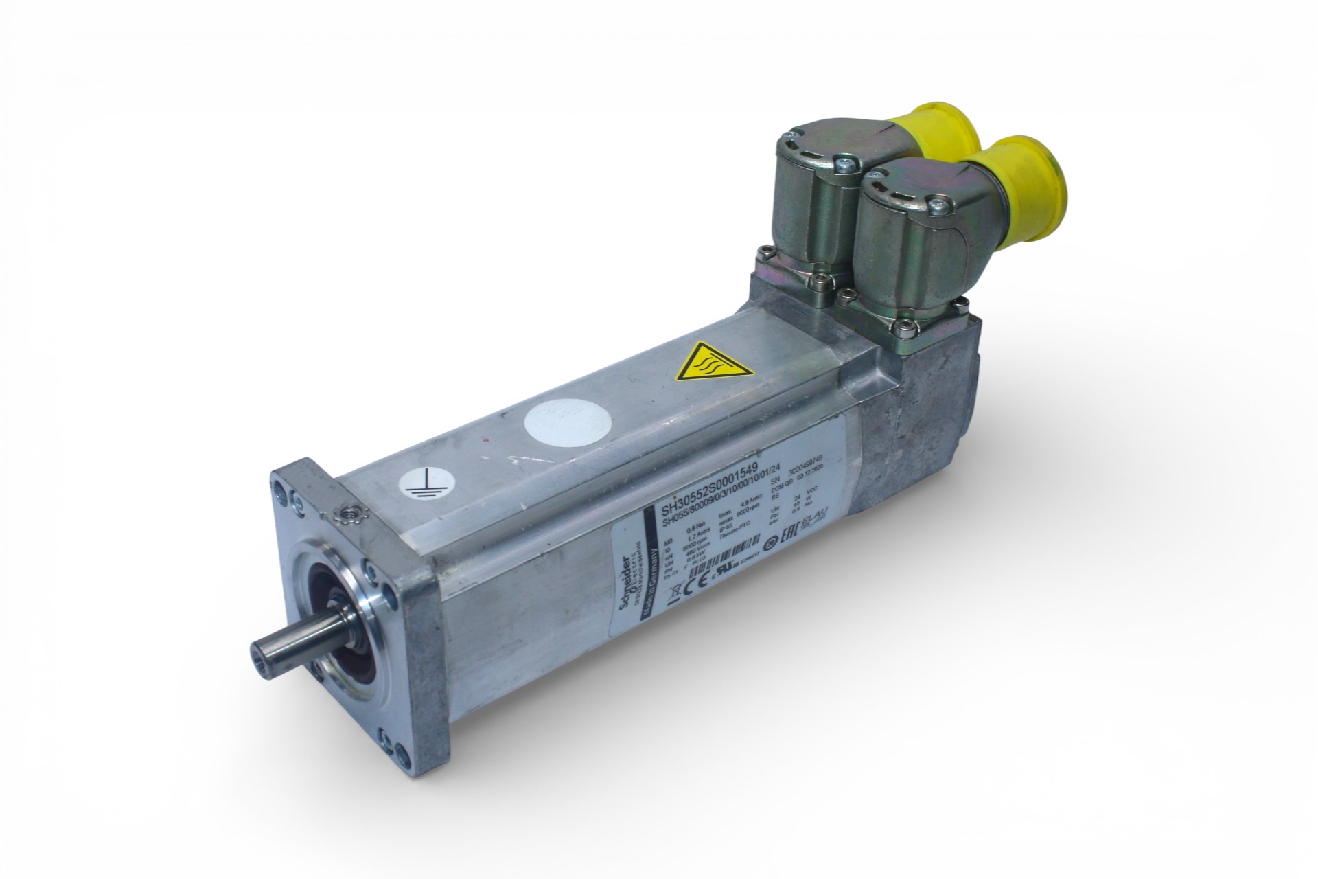 SCHNEIDER SH30552S0001549 SERVO MOTOR SH055/80009/0/3/10/00/10/01/24