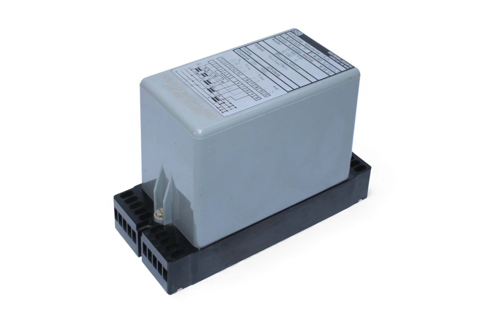 HARTMANN&BRAUN ETQ 25 TRANSDUCER HGS 845 9-10