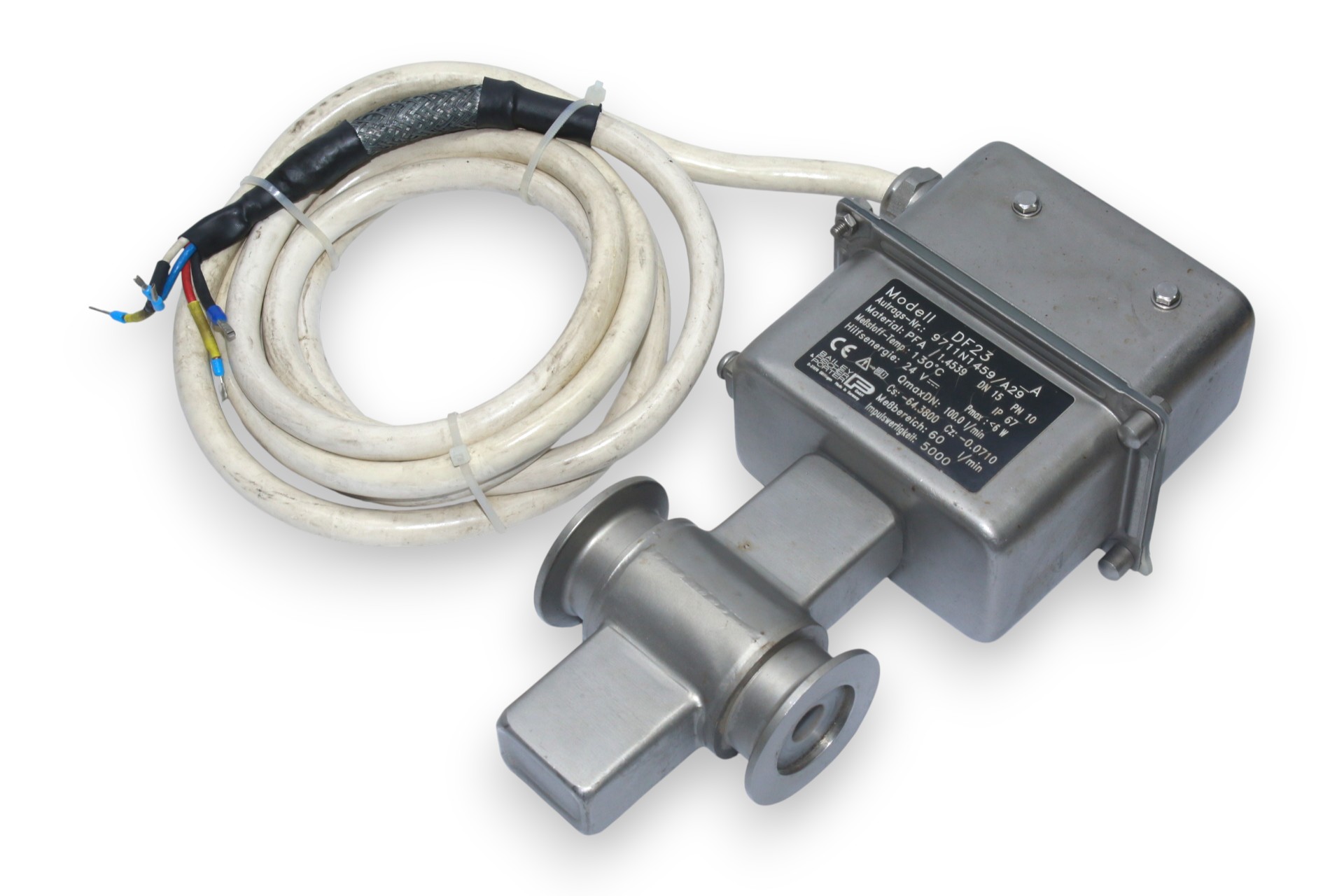 BAILEY FISCHER & PORTER DF23 A ELECTROMAGNETIC FLOWMETER (DN15)