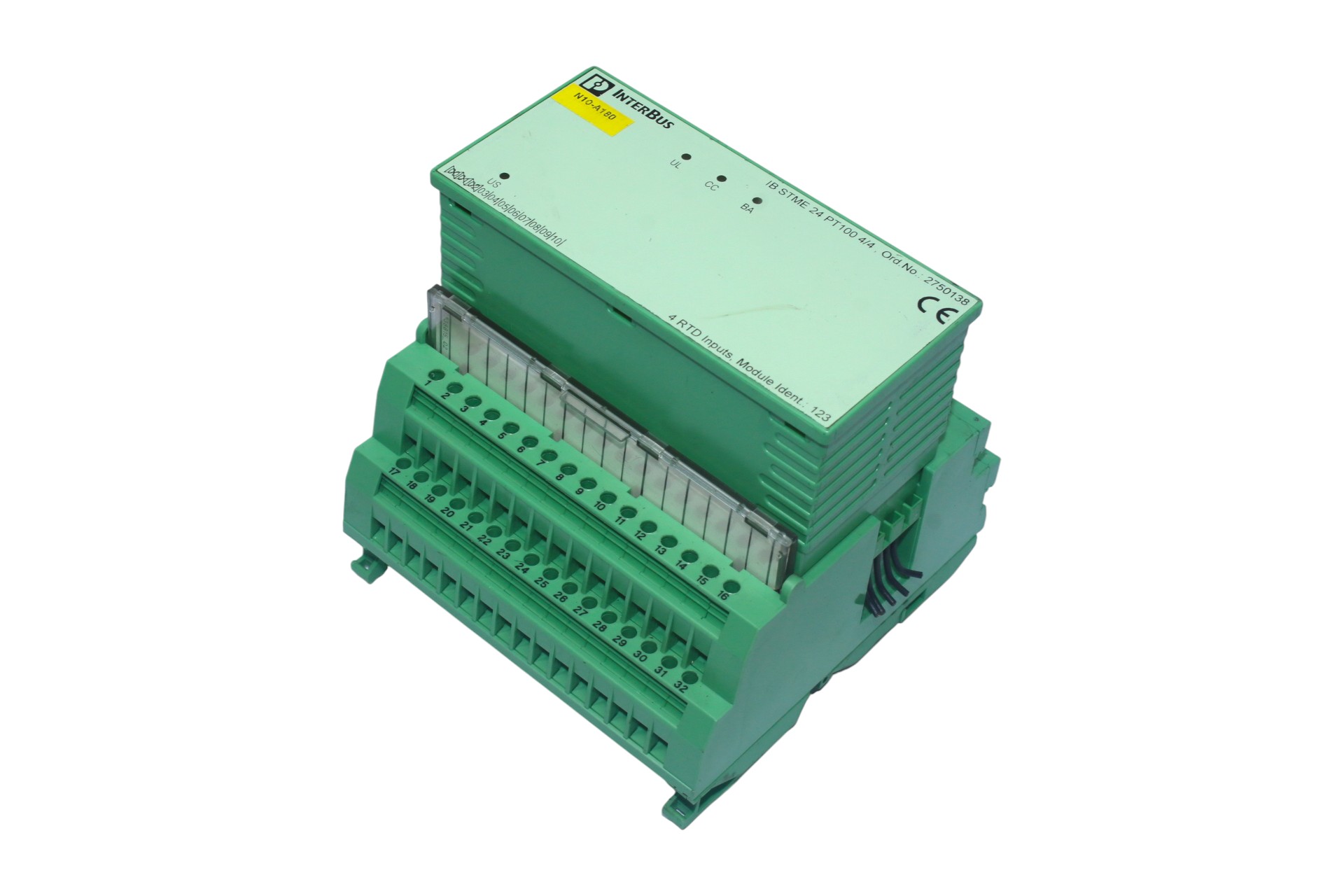 PHOENIX CONTACT IB STME 24 PT100 4/4 REPLACEMENT ELECTRONICS MODULE 2750138