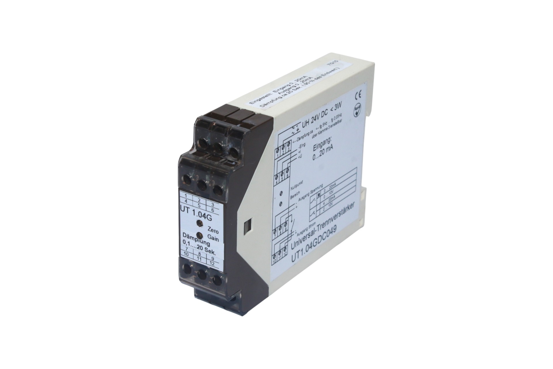 MEGGITT UT1.04GDC049 UNIVERSAL ISOLATION AMPLIFIER
