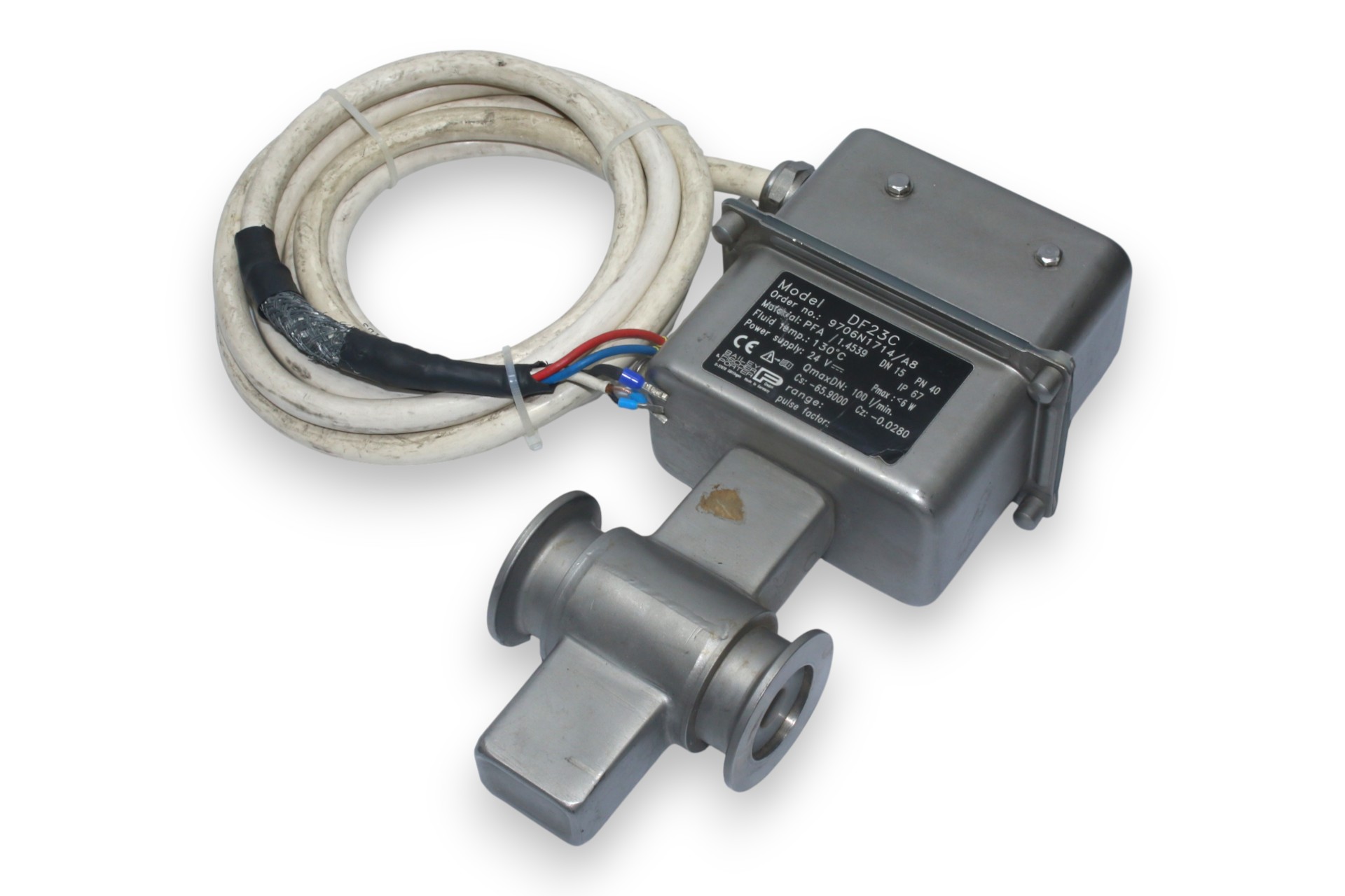 BAILEY FISCHER & PORTER DF23 C ELECTROMAGNETIC FLOWMETER