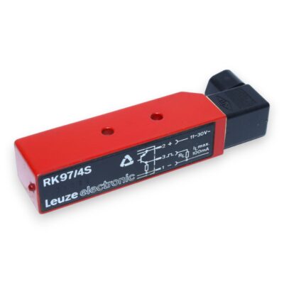 Leuze RK 97/4 S Unpolarized retro-reflective photoelectric sensor 50000556
