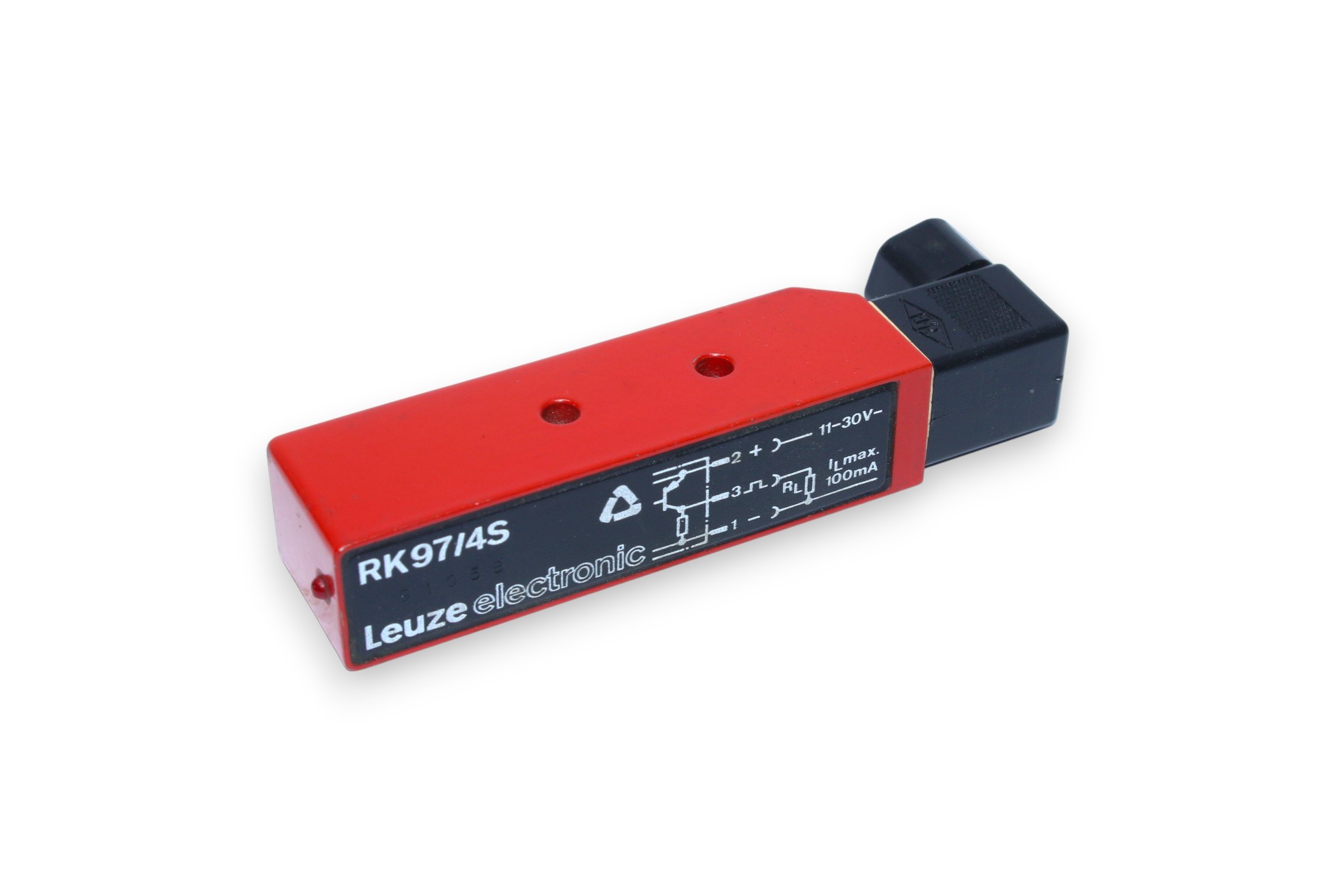 Leuze RK 97/4 S Unpolarized retro-reflective photoelectric sensor 50000556