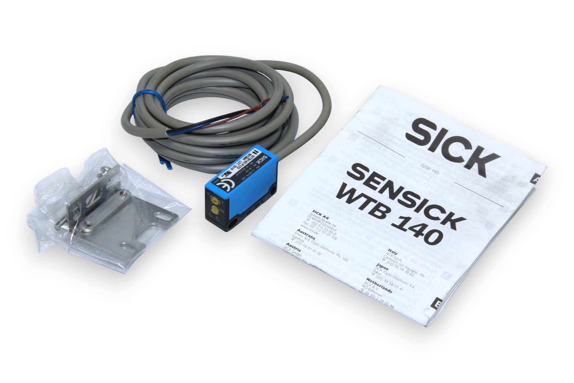 SICK WTB140-P132 PHOTOELECTRIC PROXIMITY SENSOR 6012640