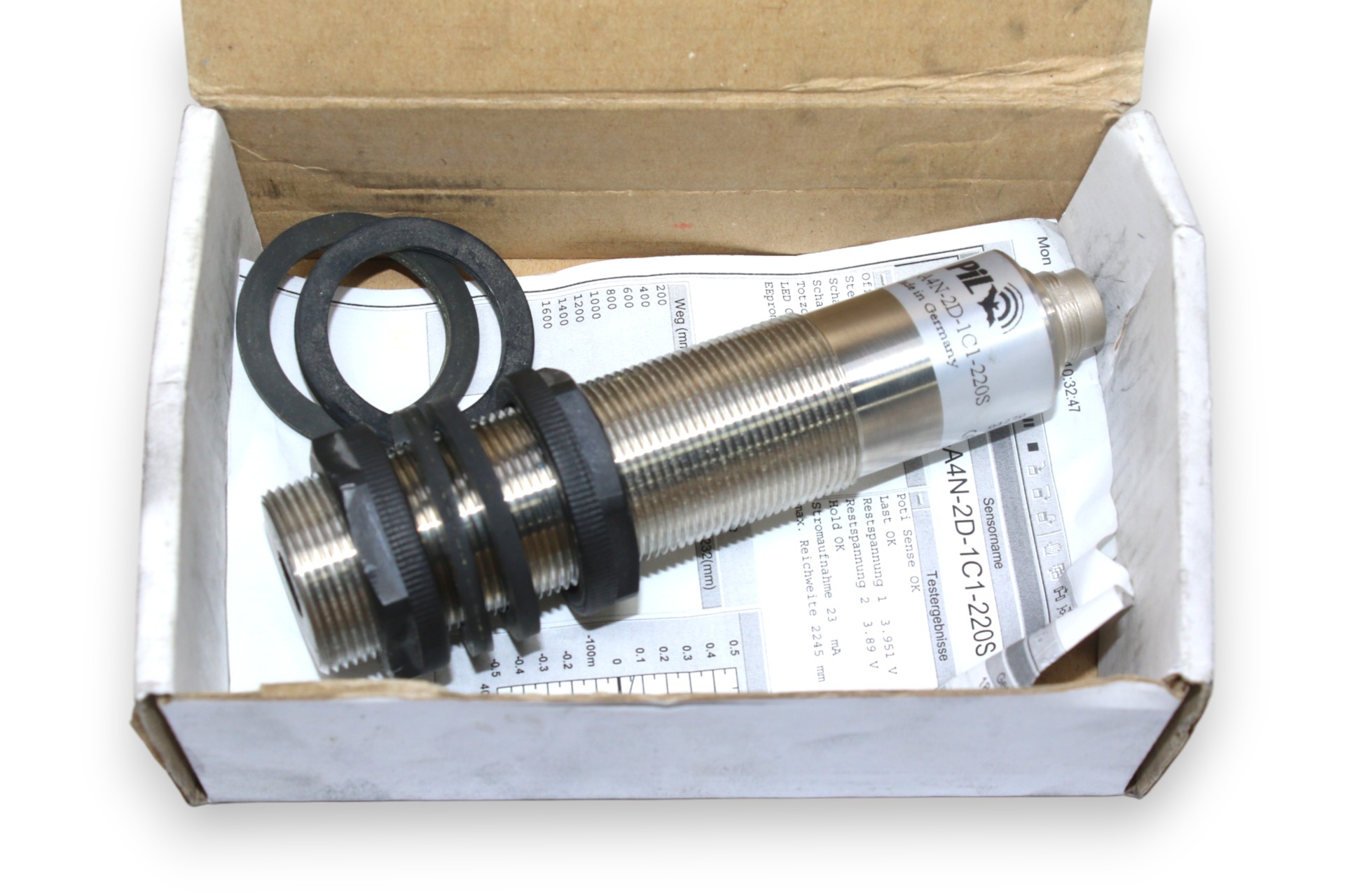 PIL P42-A4N-2D-1C1-220S ULTRASONIC SENSOR