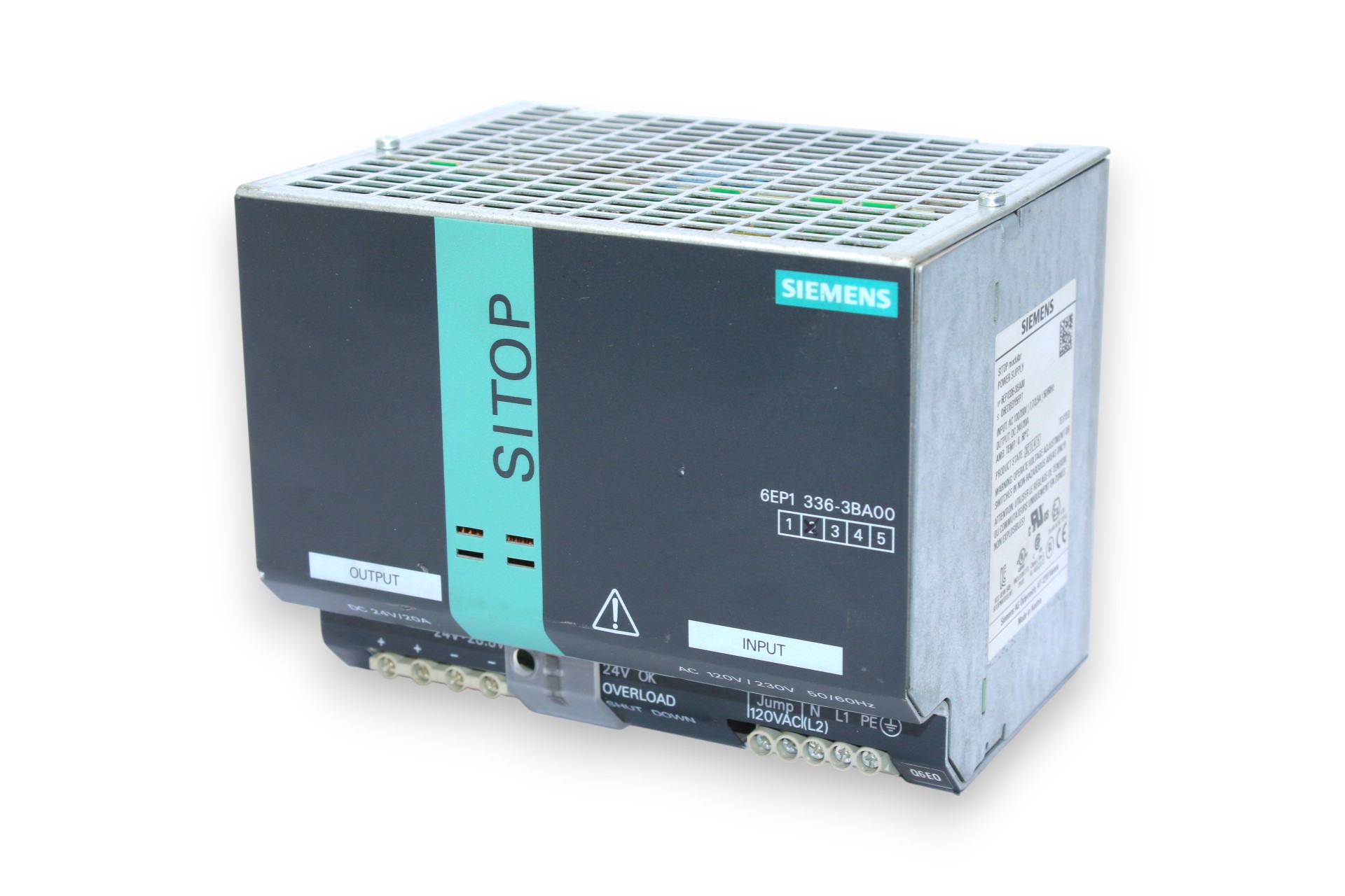 SIEMENS 6EP1336-3BA00 POWER SUPPLY