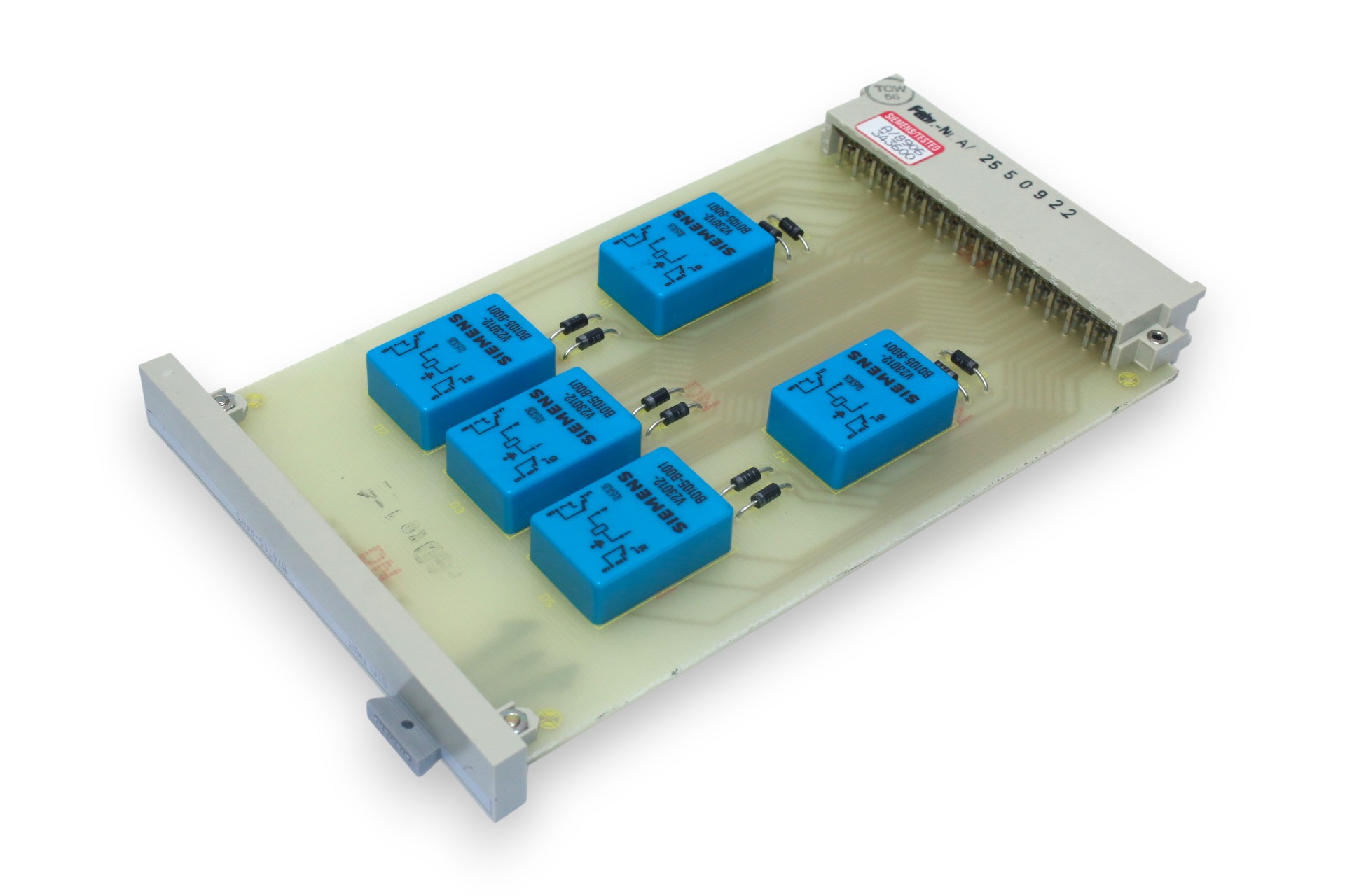 SIEMENS M74715-A403 RELAY BOARD MODULE