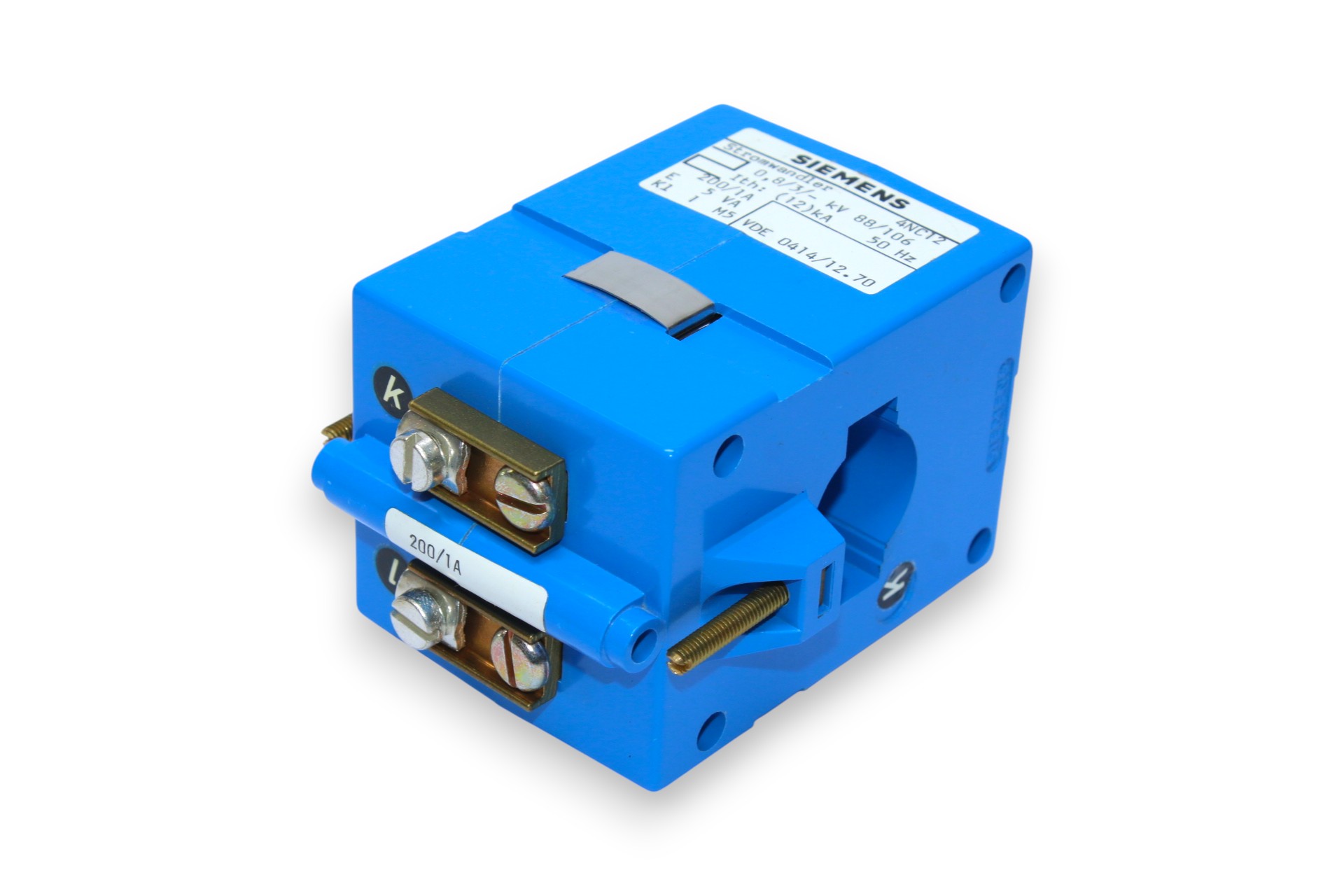 SIEMENS 4NC1222-0CE20 CURRENT TRANSFORMER