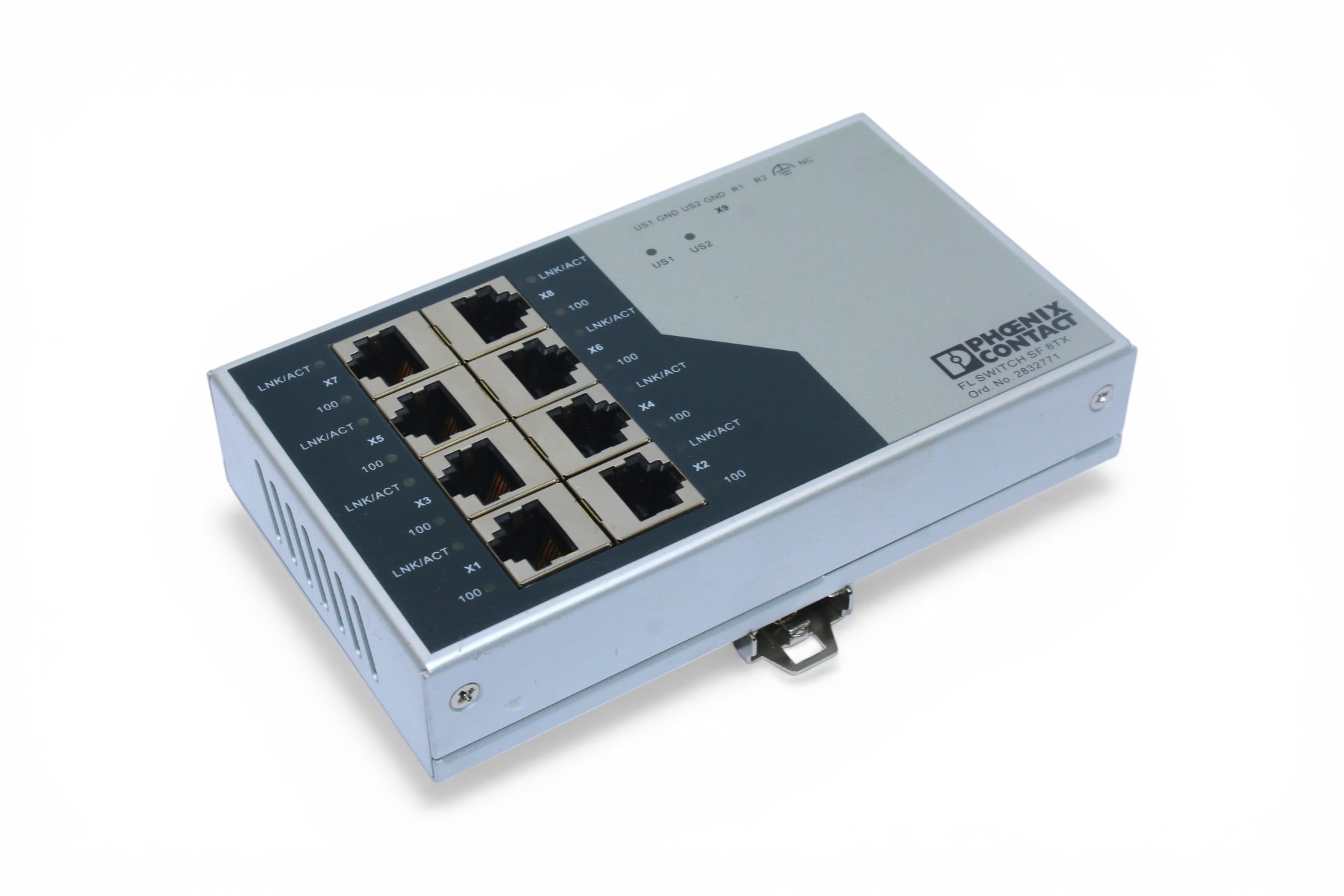 PHOENIX CONTACT FL SWITCH SF 8TX ETHERNET SWITCH 2832771