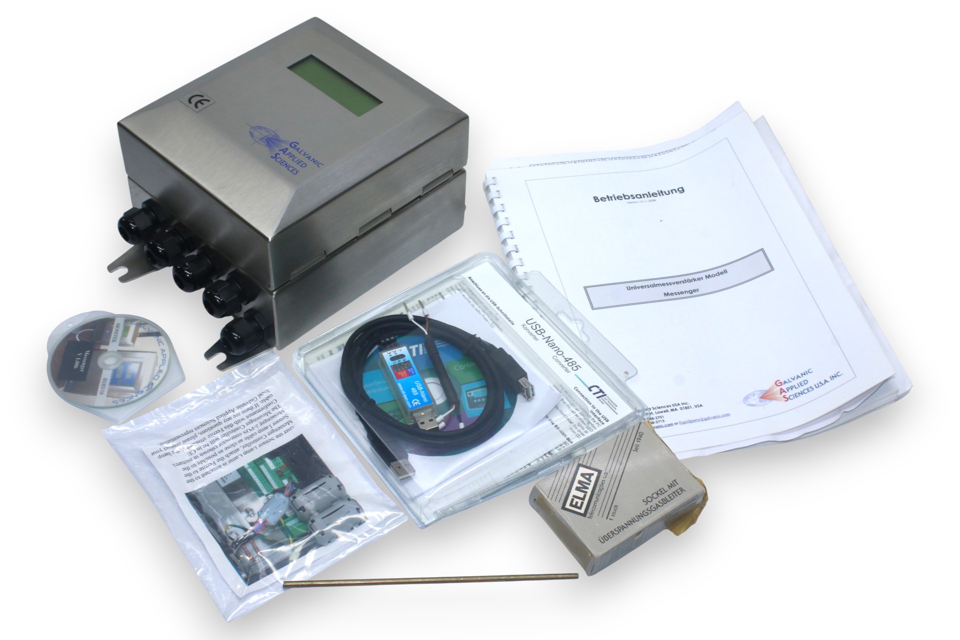 GALVANIC APPLIED SCIENCES MSG-1000-2010-4 LIQUID ANALYZERS MSG-1000-000-3