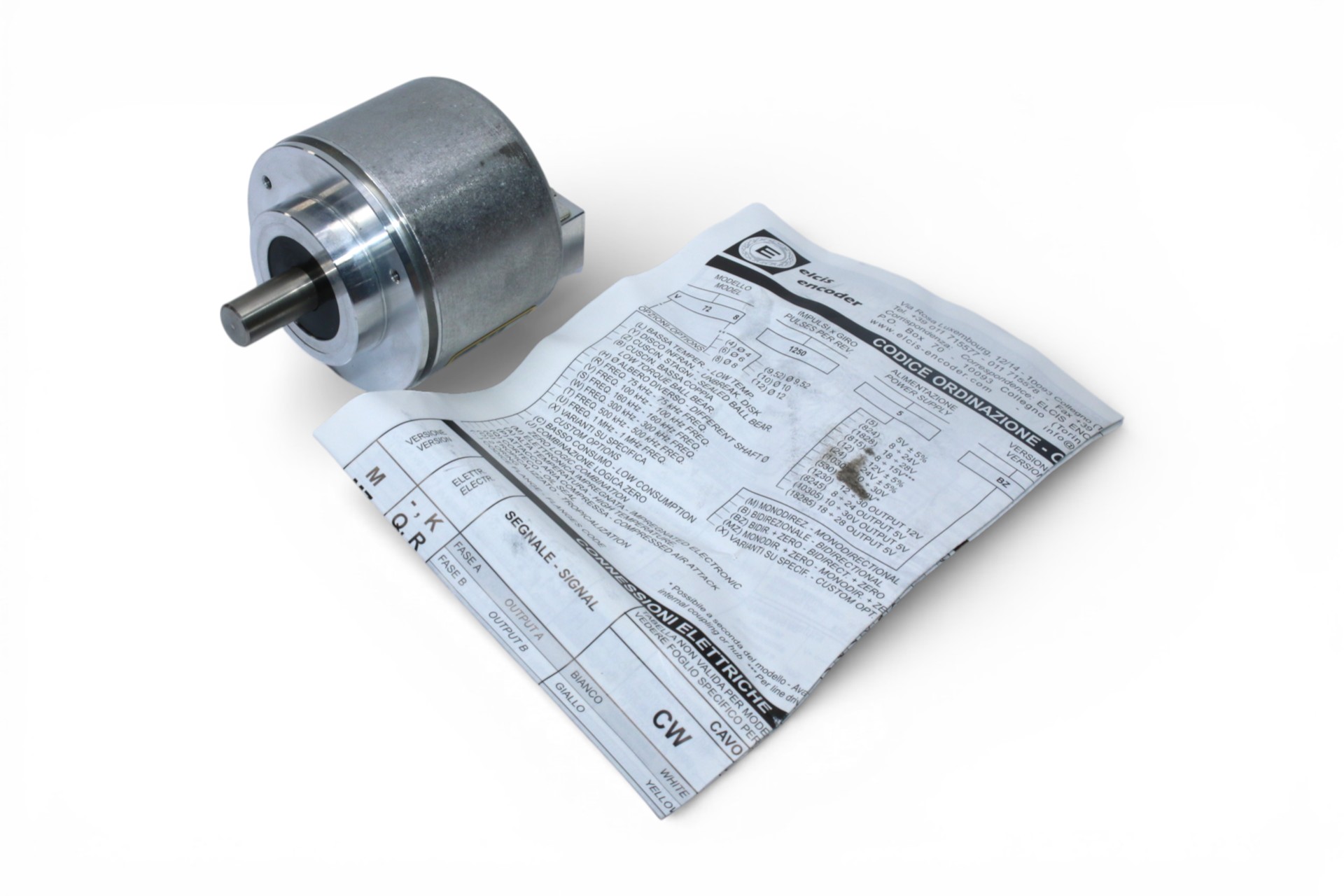 ELCIS I/X58H-40-5-B-Z-CD-R INCREMENTAL ENCODER