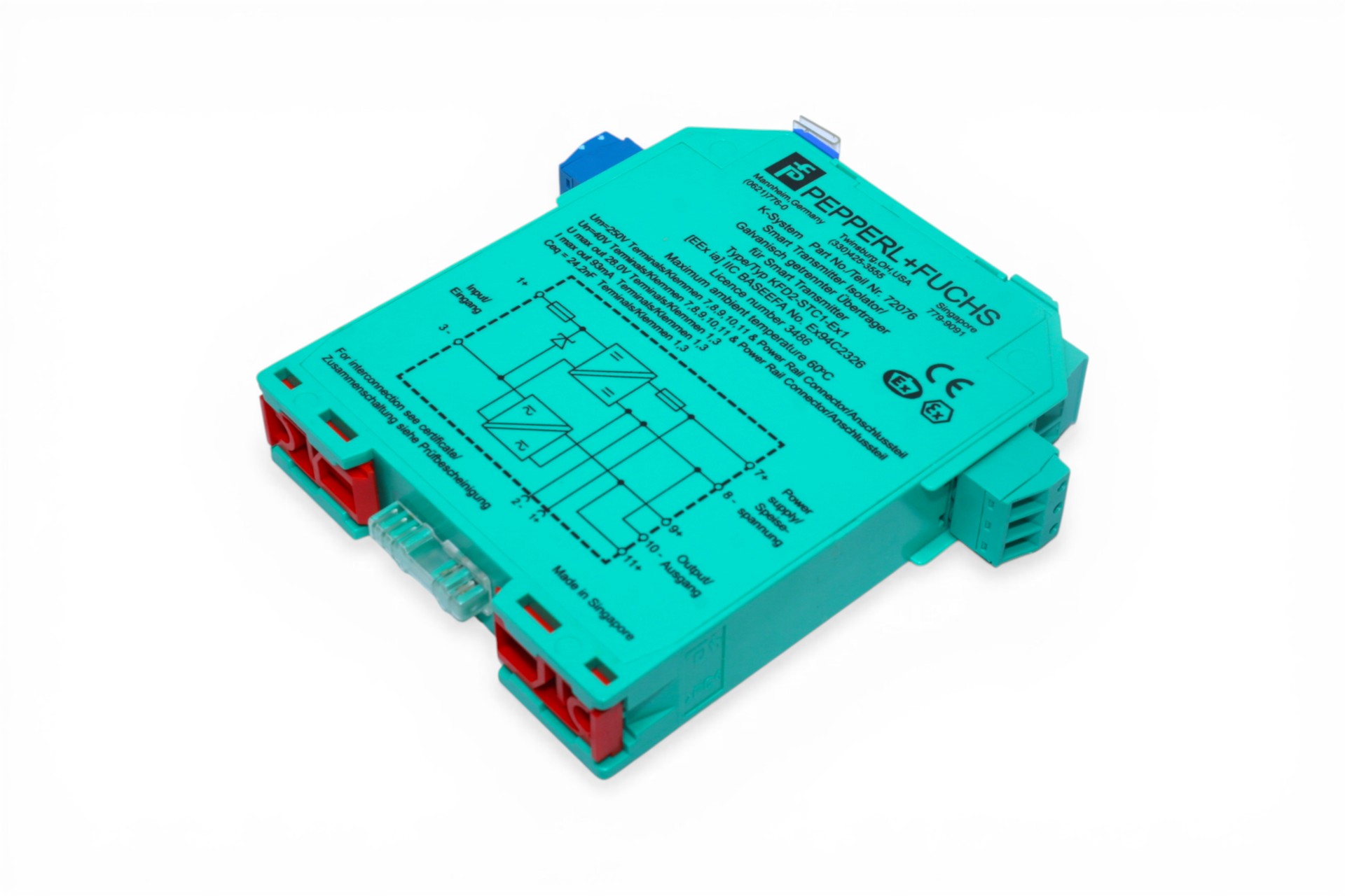 PEPPERL+FUCHS KFD2-STC1-EX1 TRANSMITTER POWER SUPPLY