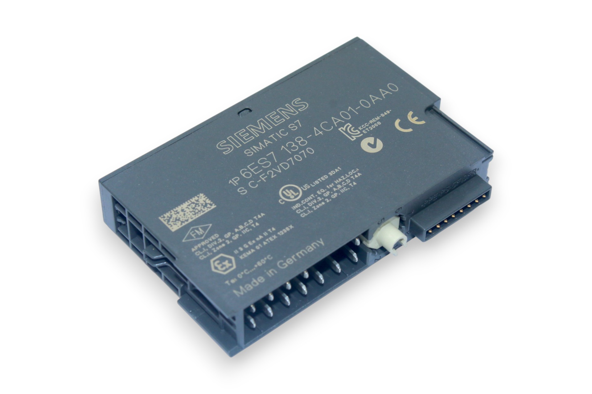SIEMENS 6ES7 138-4CA01-0AA0 ELECTRONIC MODULE
