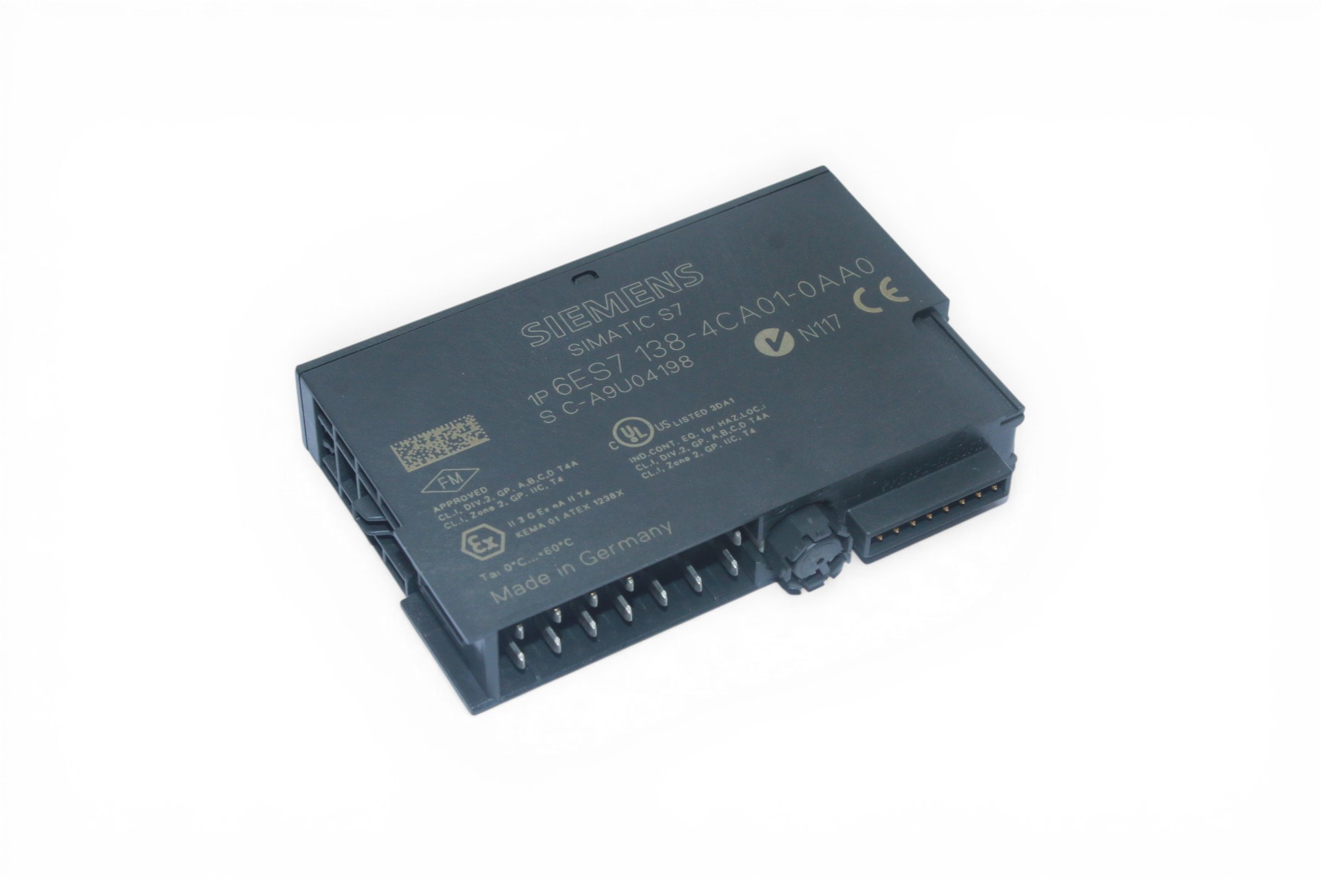 SIEMENS 6ES7 138-4CA01-0AA0 ELECTRONIC MODULE