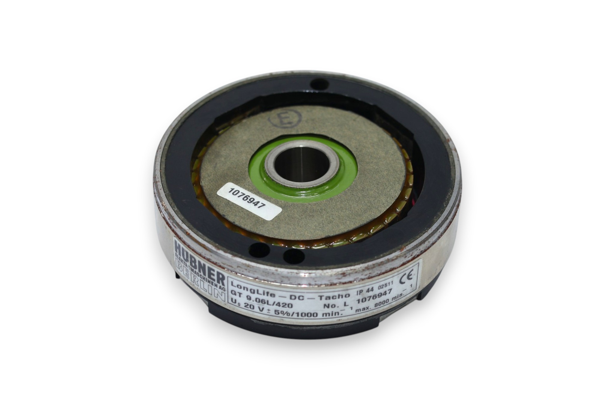 HUBNER BERLIN GT 9.06L/420 TACHOGENERATOR 1076947