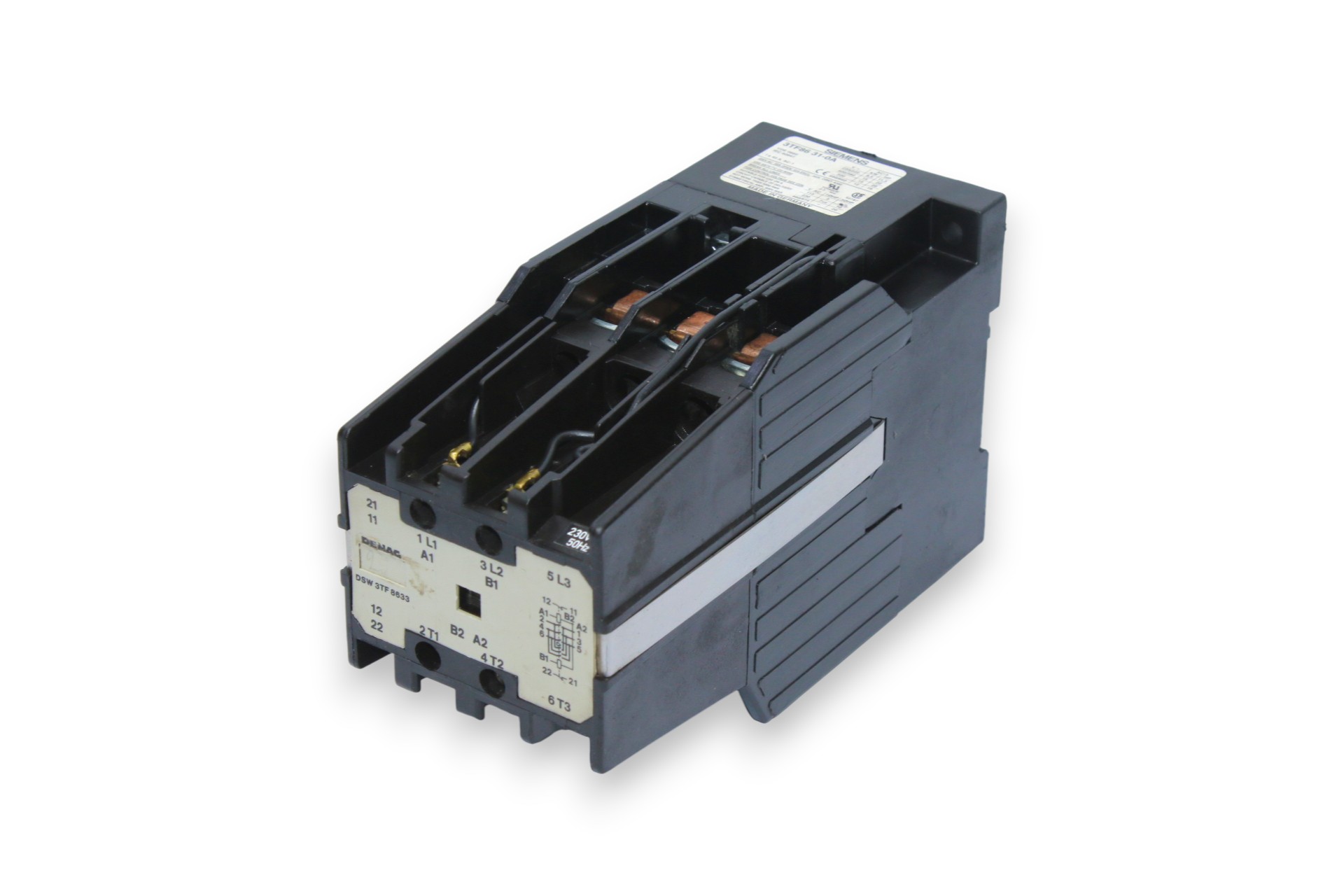 SIEMENS 3TF8631-0A REVERSING CONTACTOR